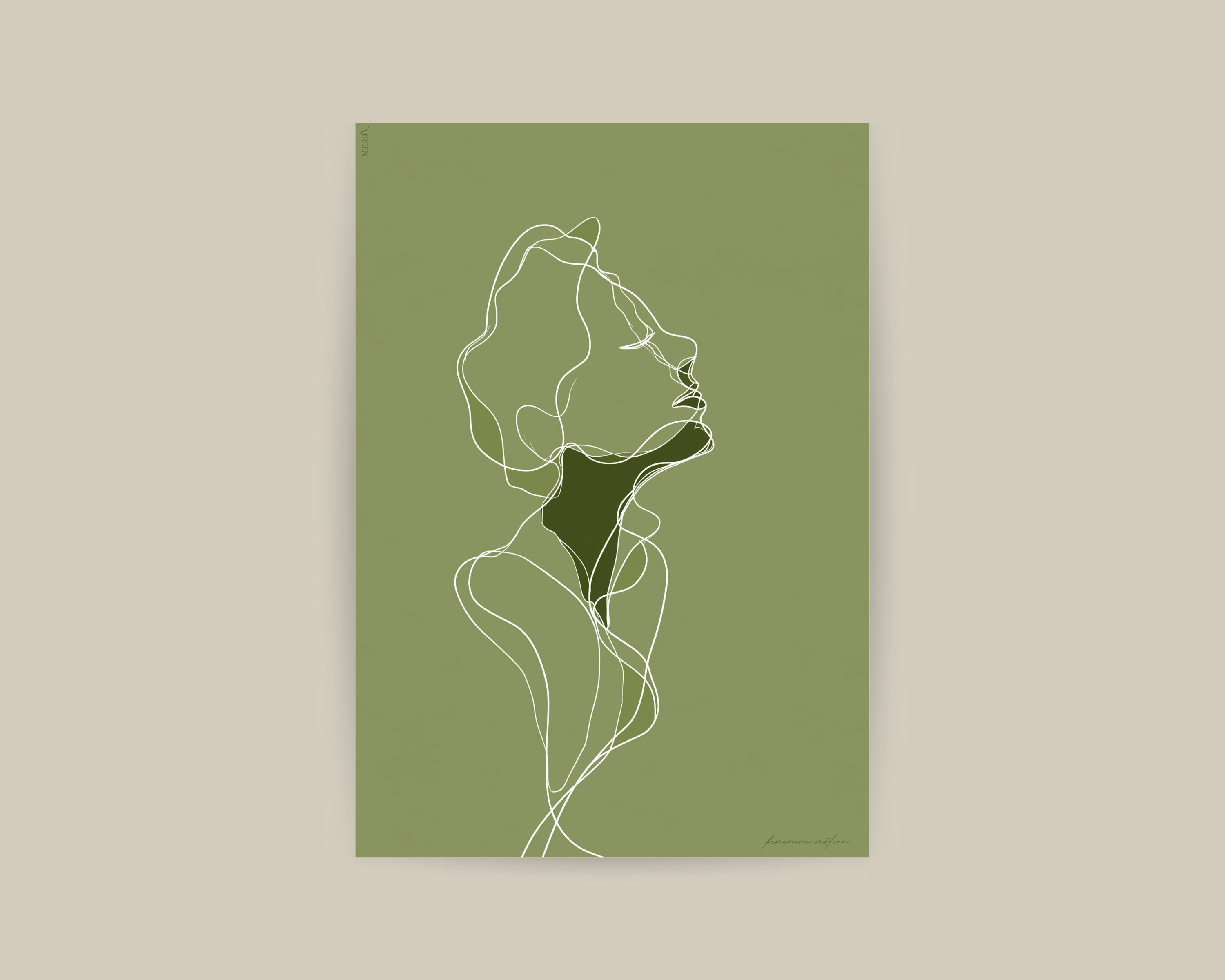 Feminine Motion NO.3 Print