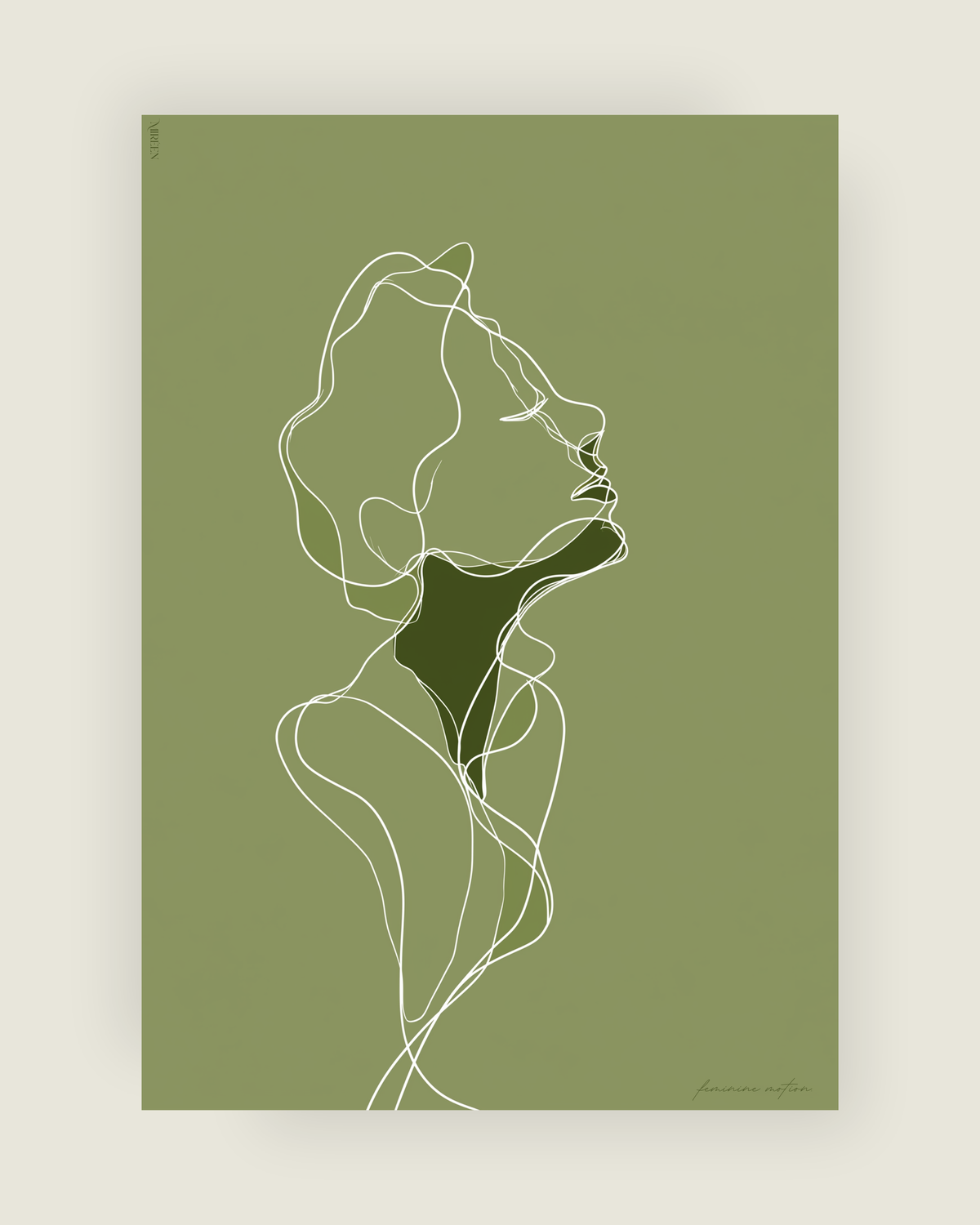 Feminine Motion NO.3 Print