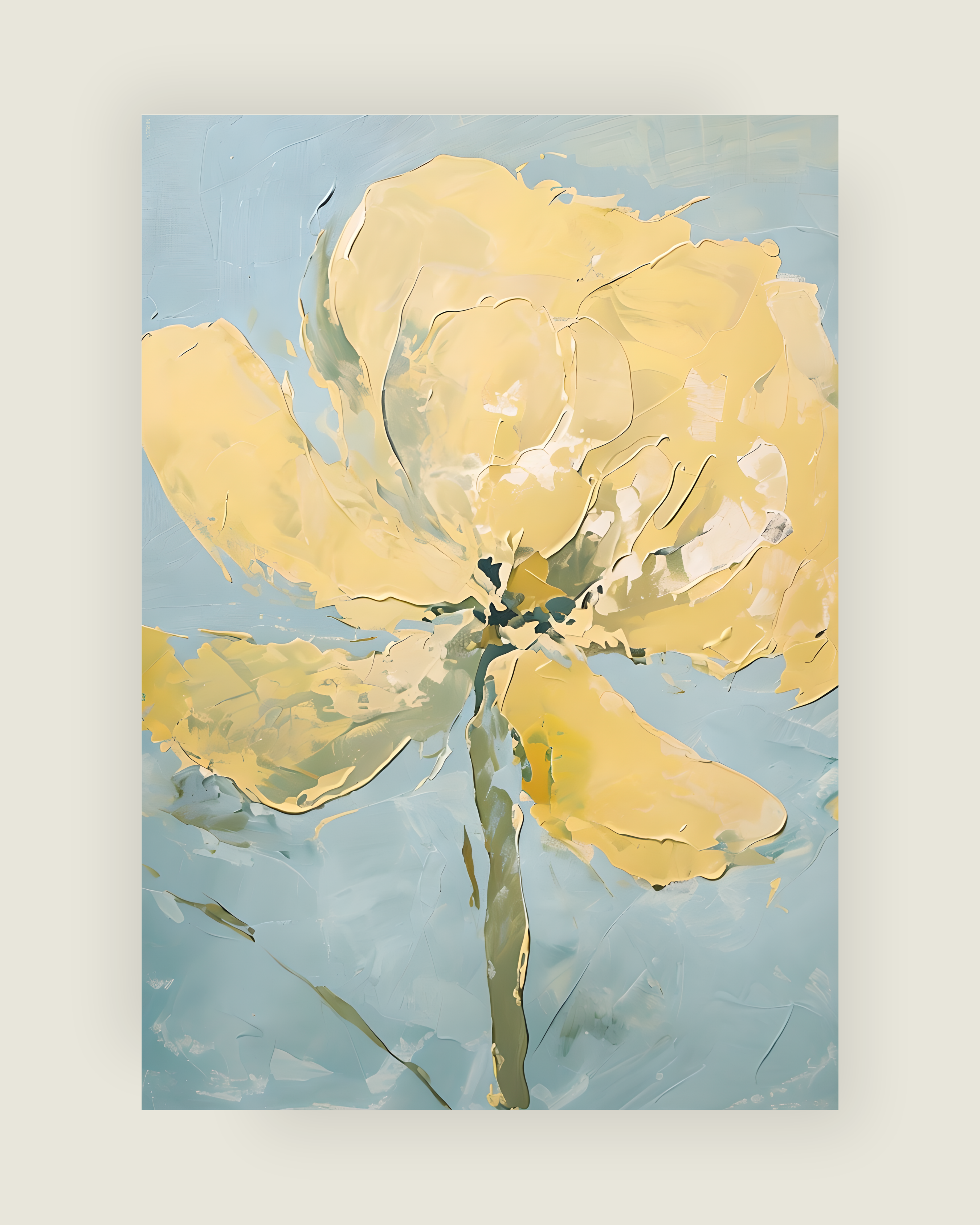 Petals in Light Poster