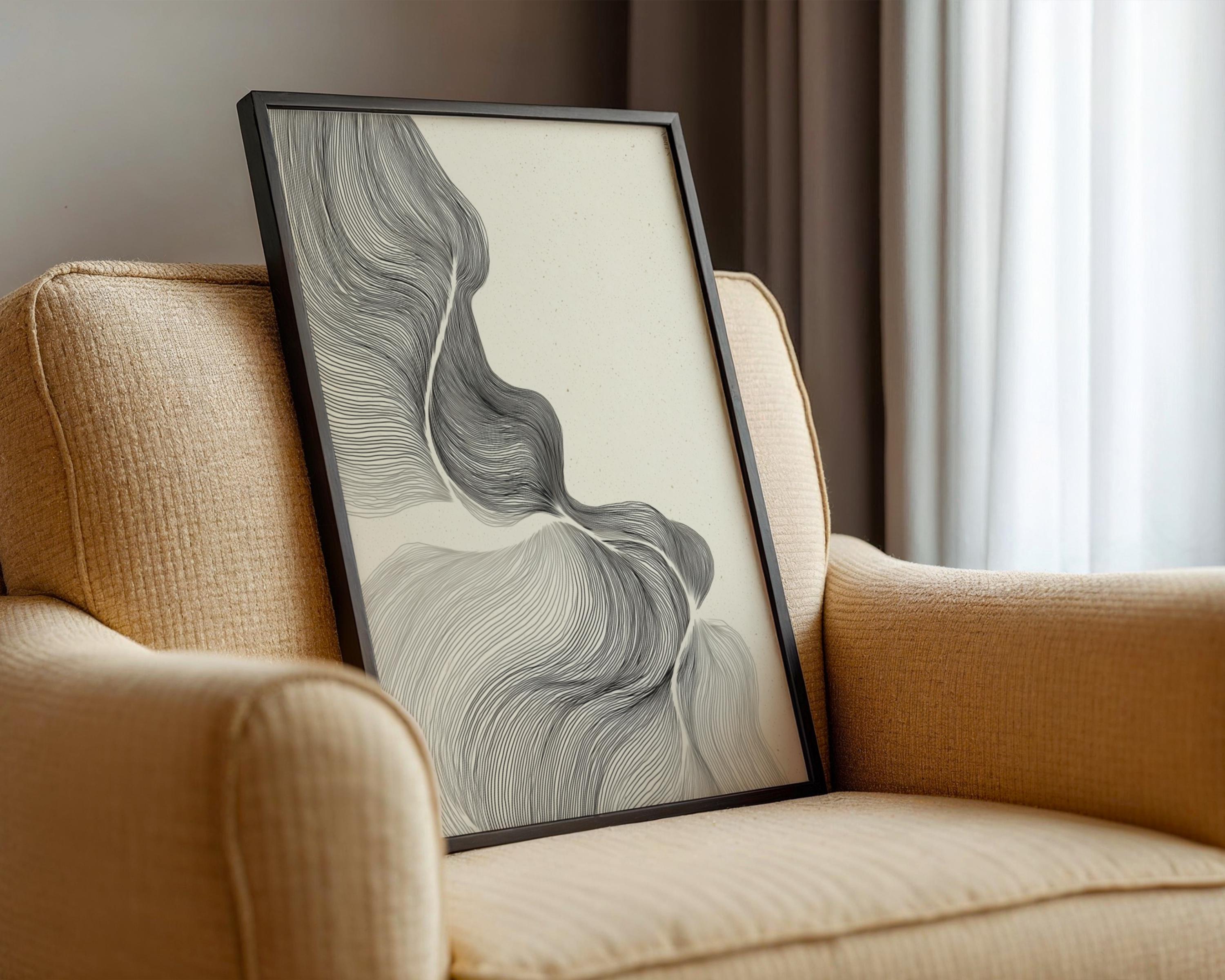 Fluid Contours NO.3 Print