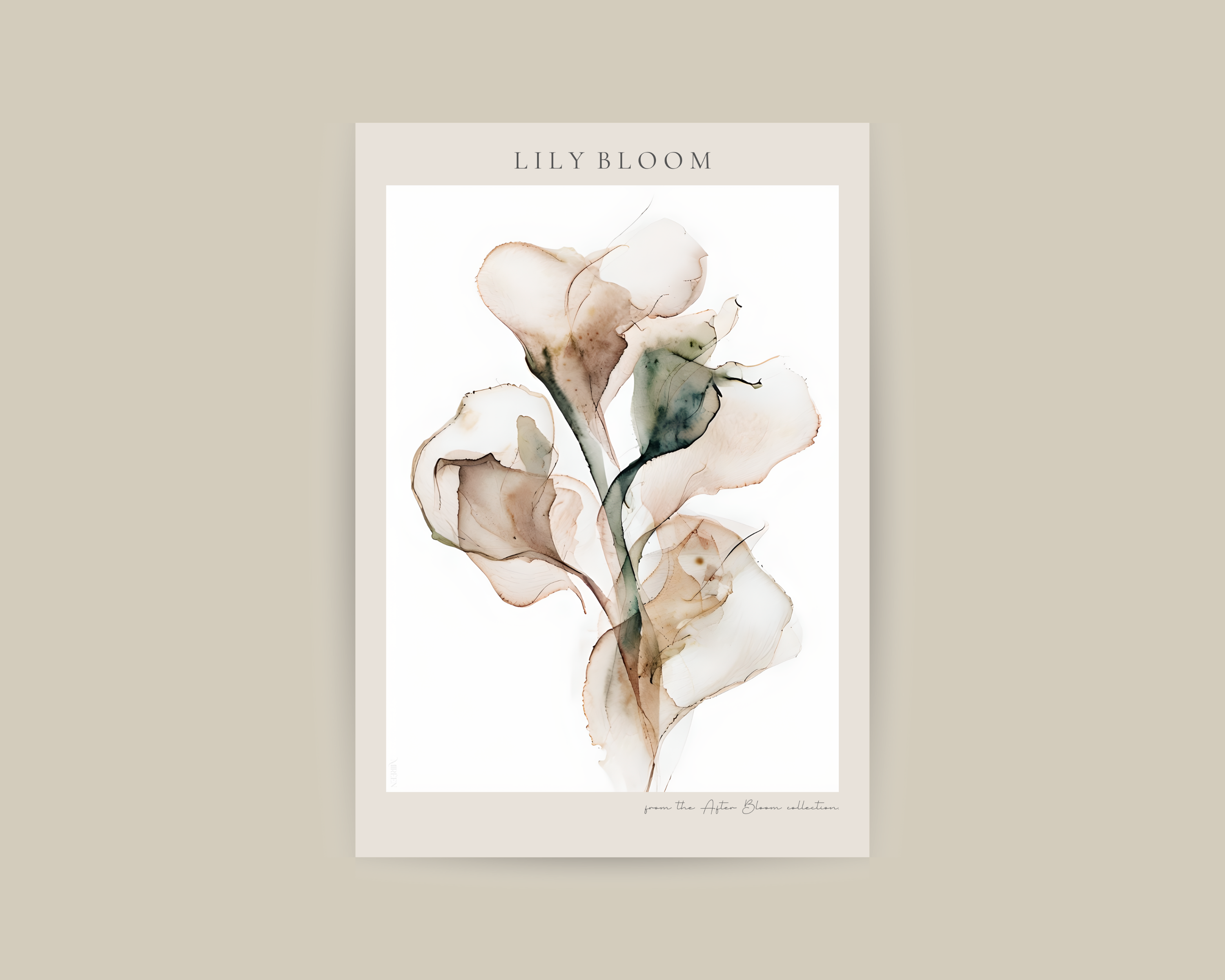 Liliy Bloom Print