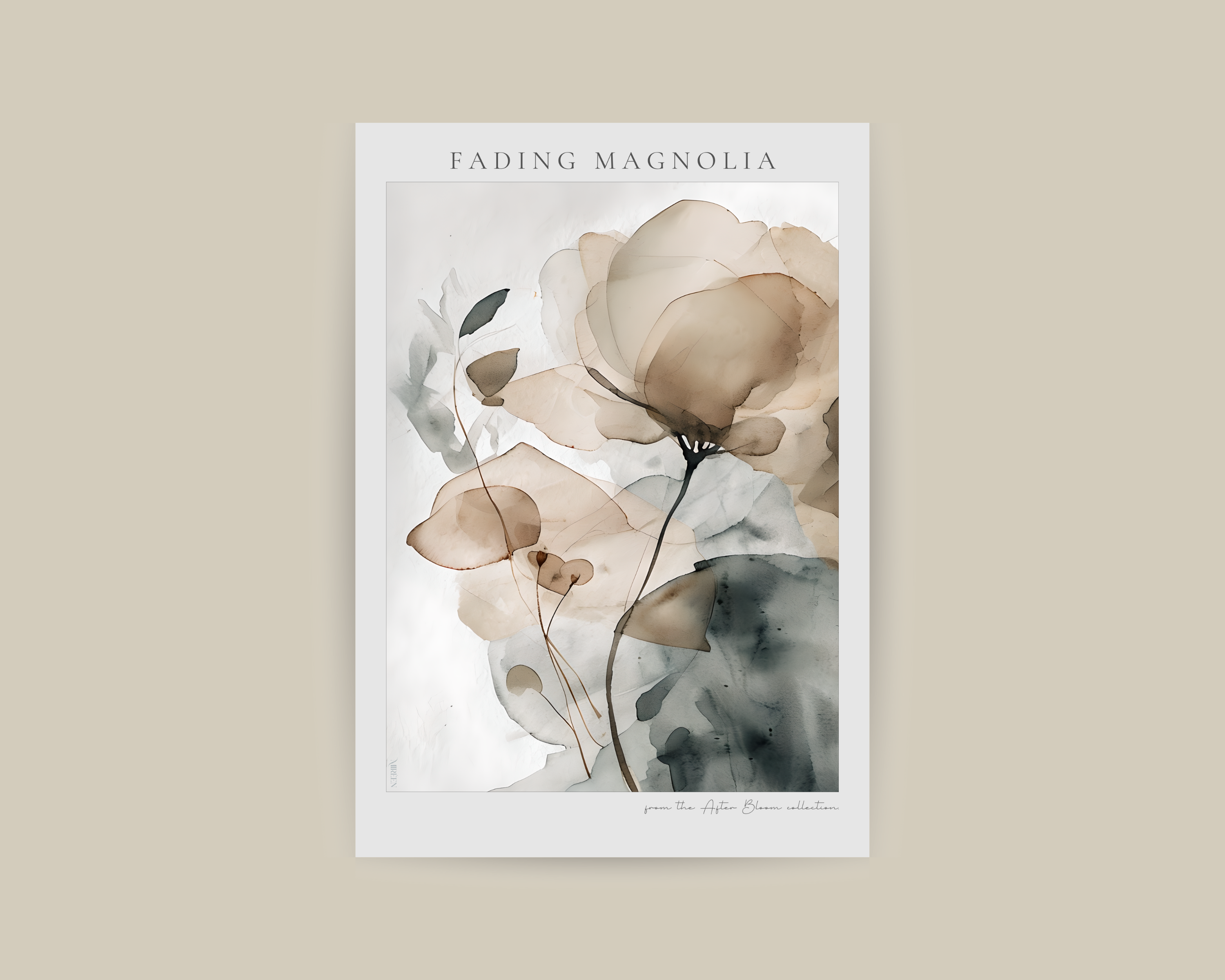 Fading Magnolia Print