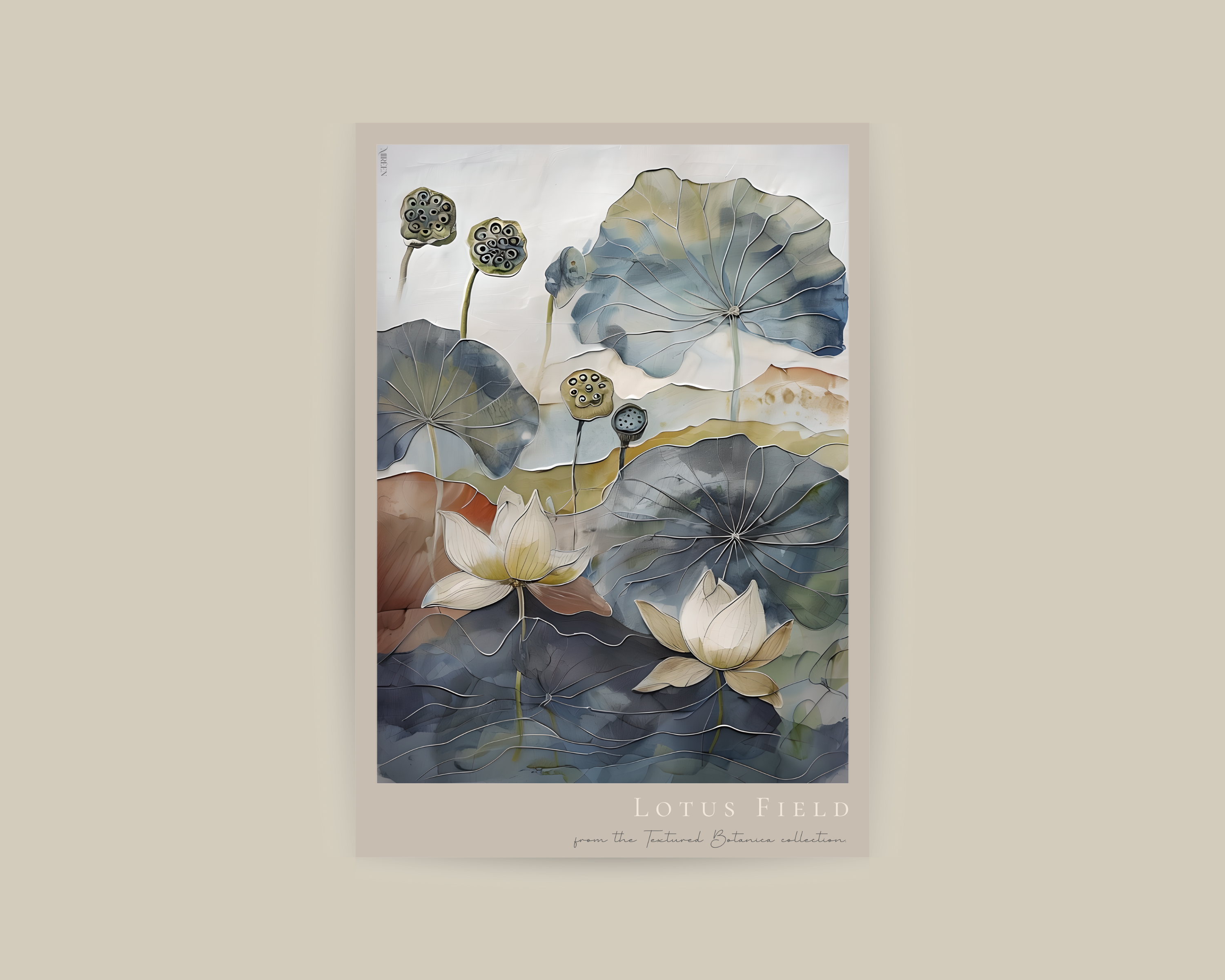 Lotus Field Print