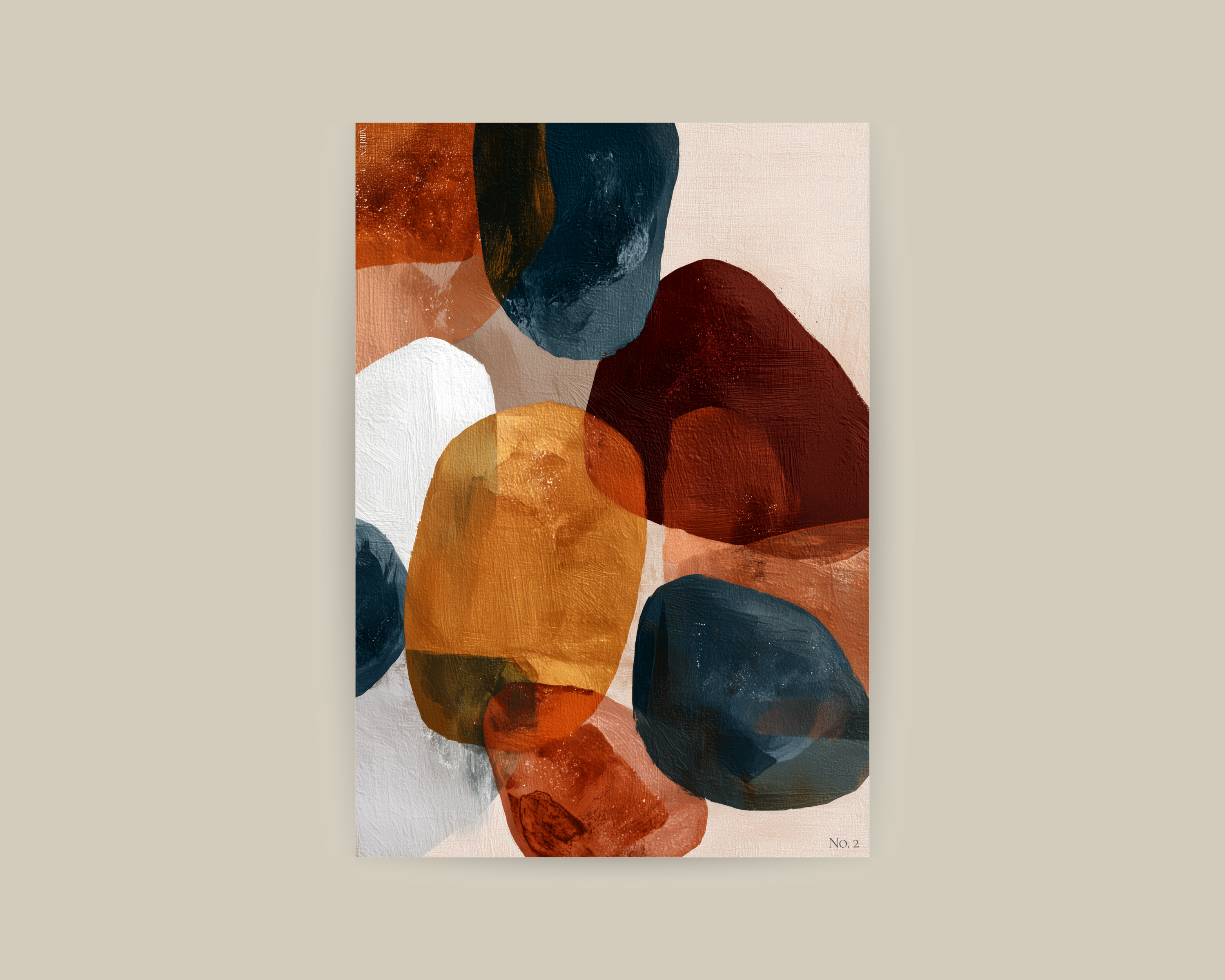 Soft Structures NO.2 Print