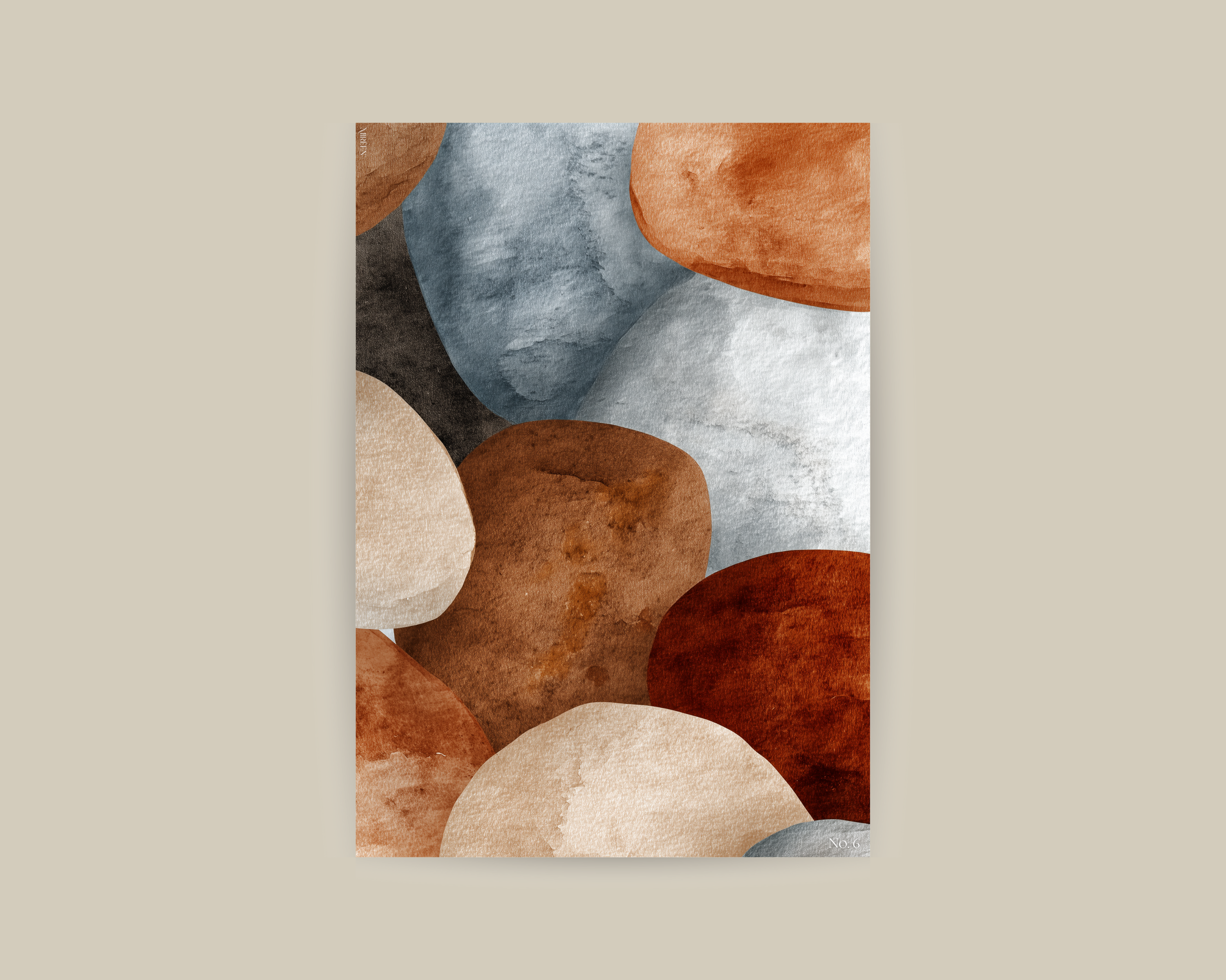 Soft Structures NO.6 Print