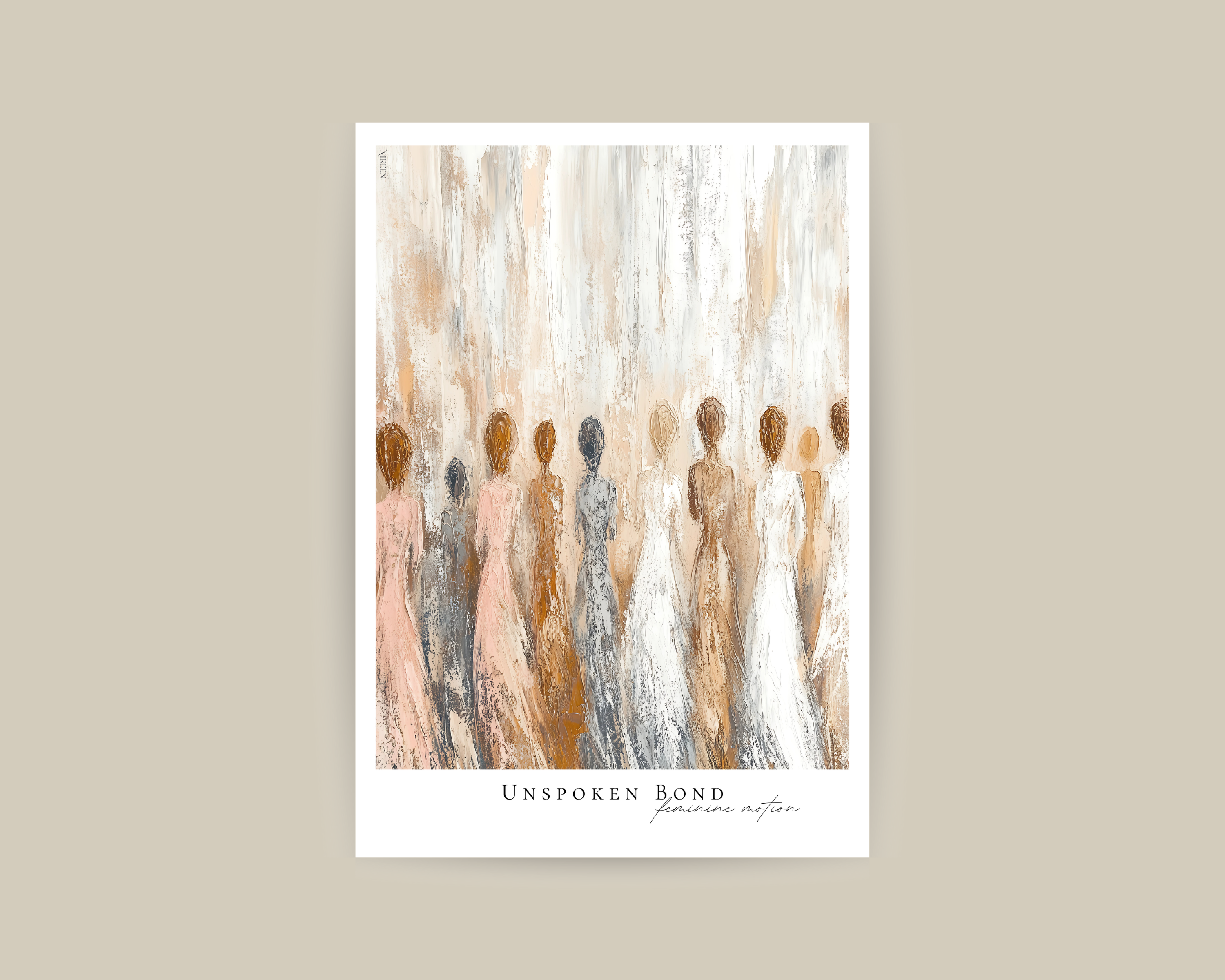 Unspoken bond Print