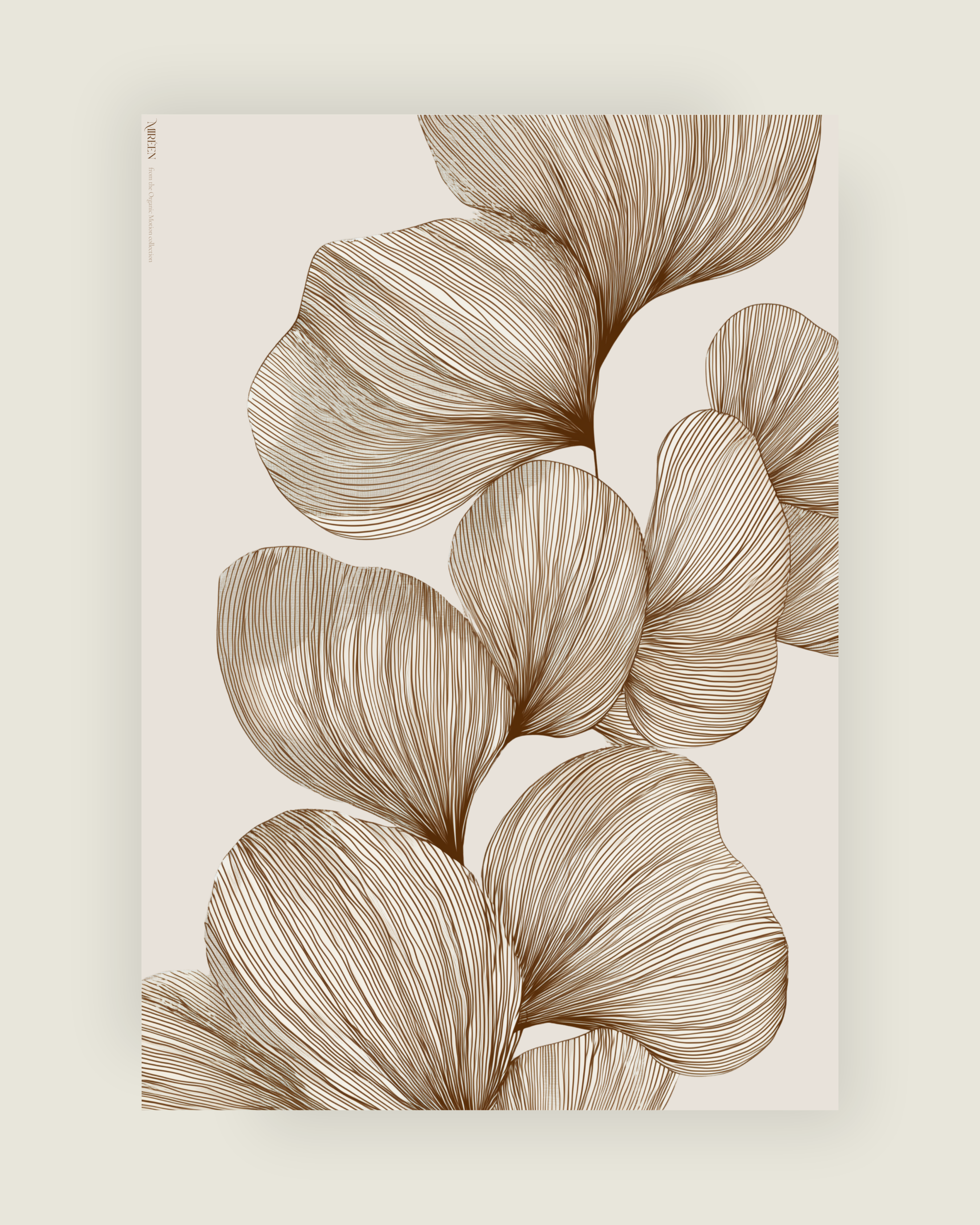 Botanical flow NO.1 Poster