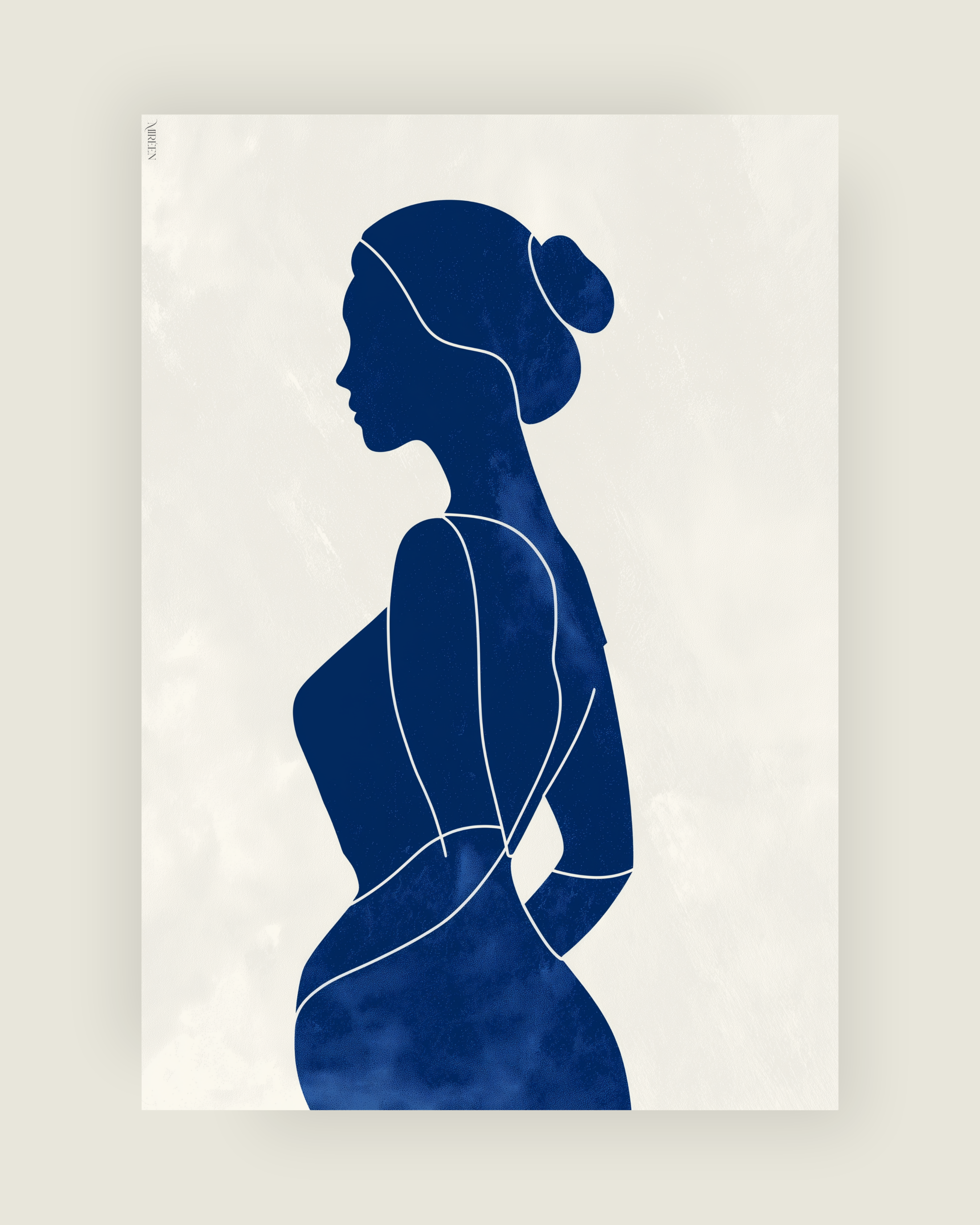 Blue & Rust Posterpaket