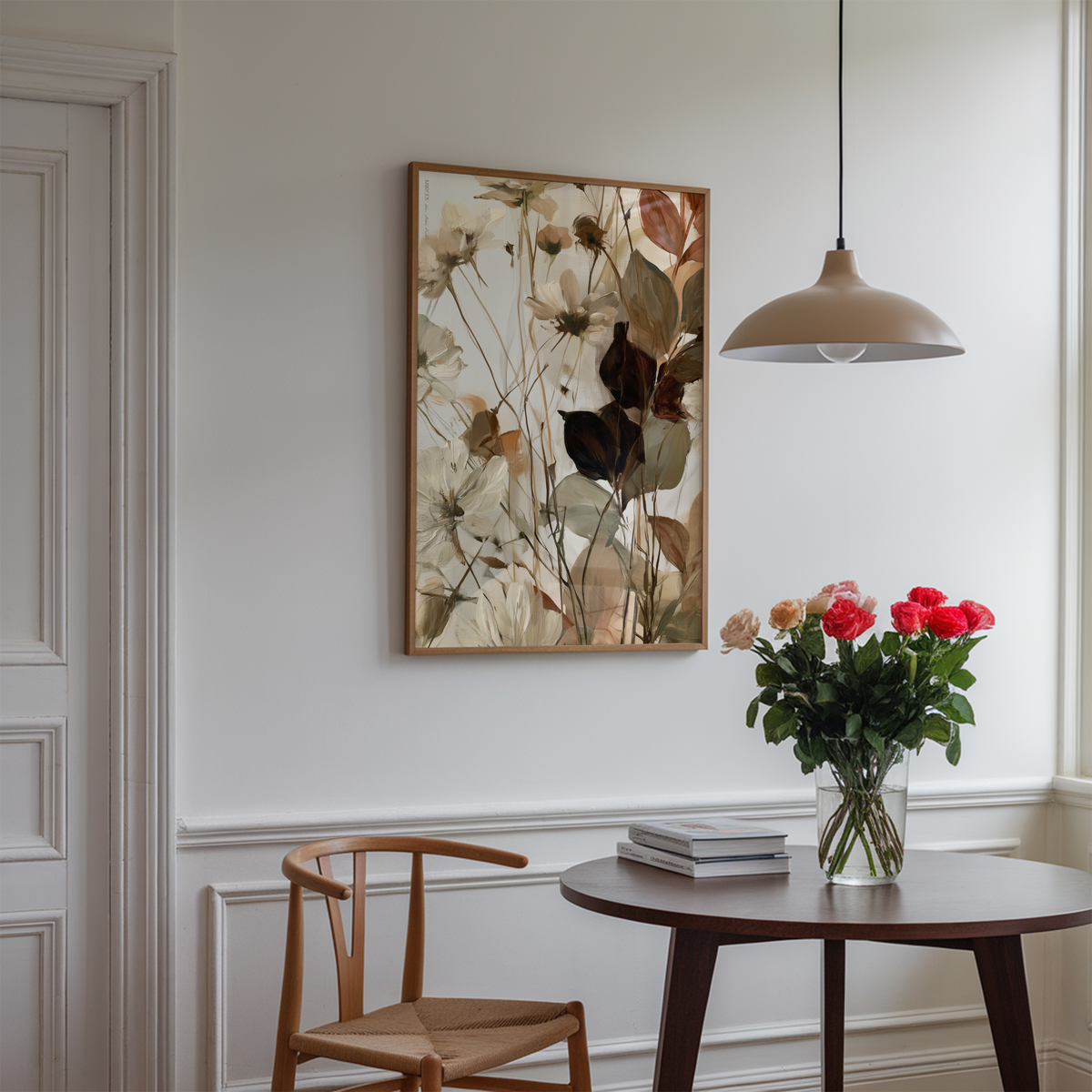 Earthy Flora Poster