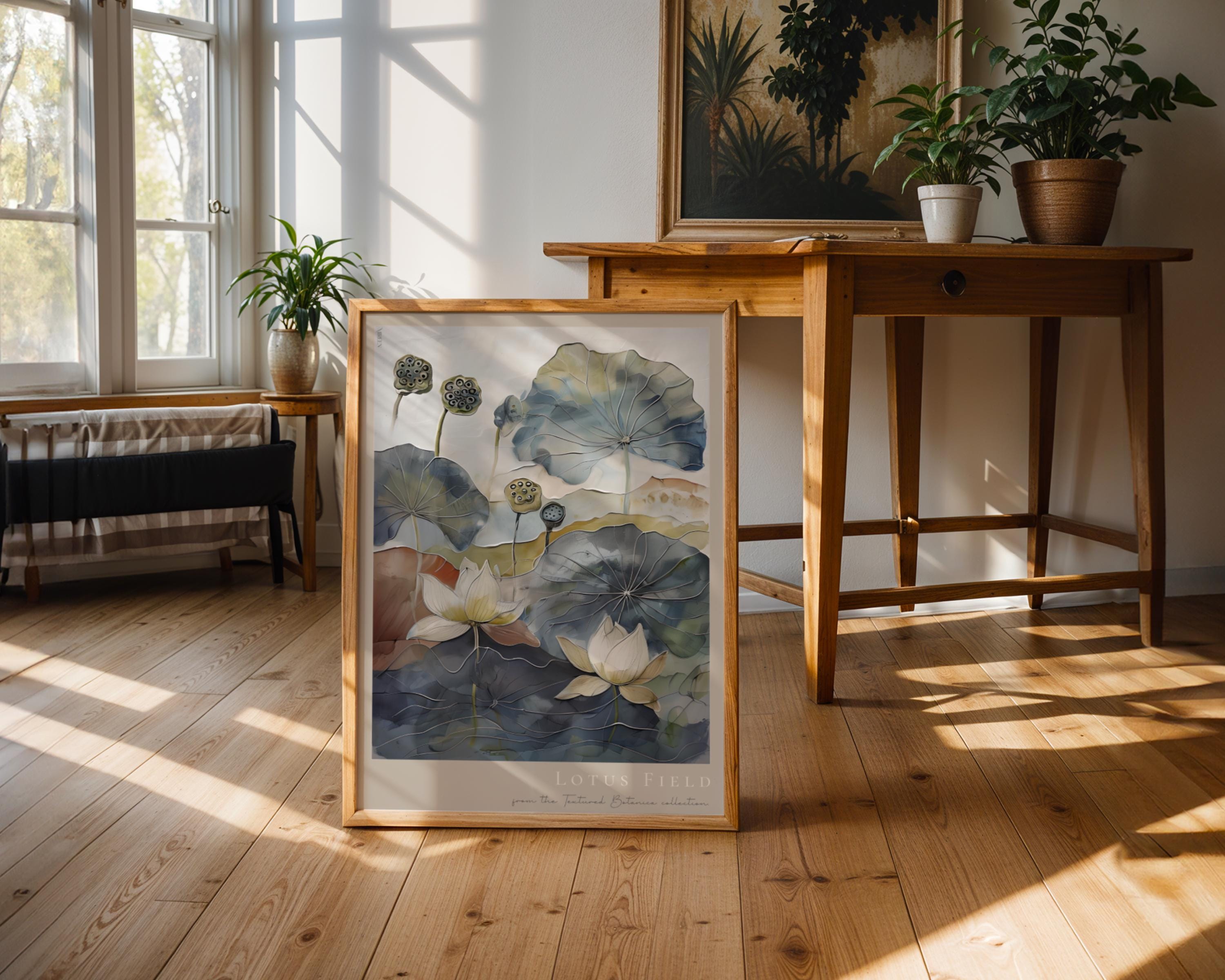 Lotus Field Print