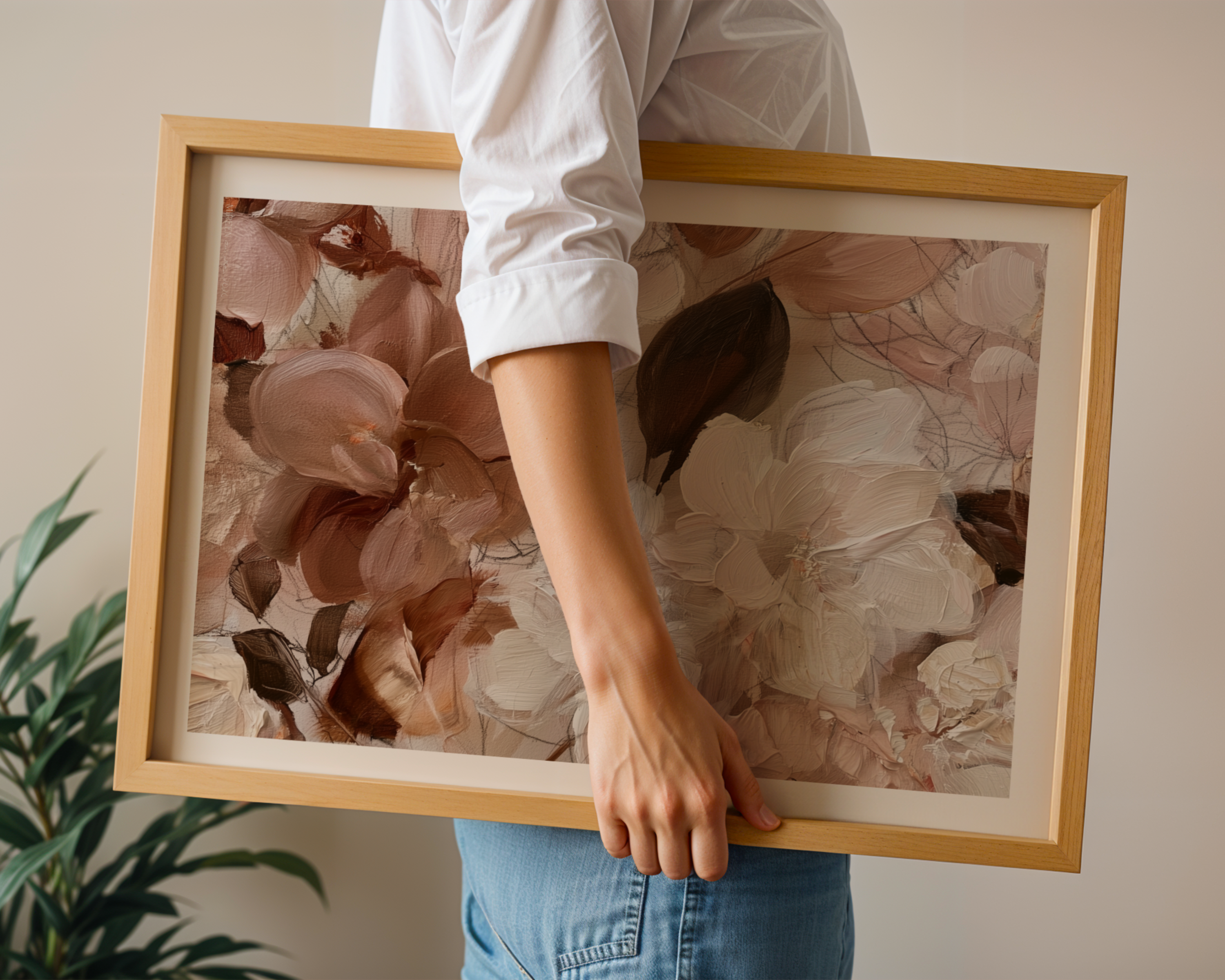 Blush Garden Print
