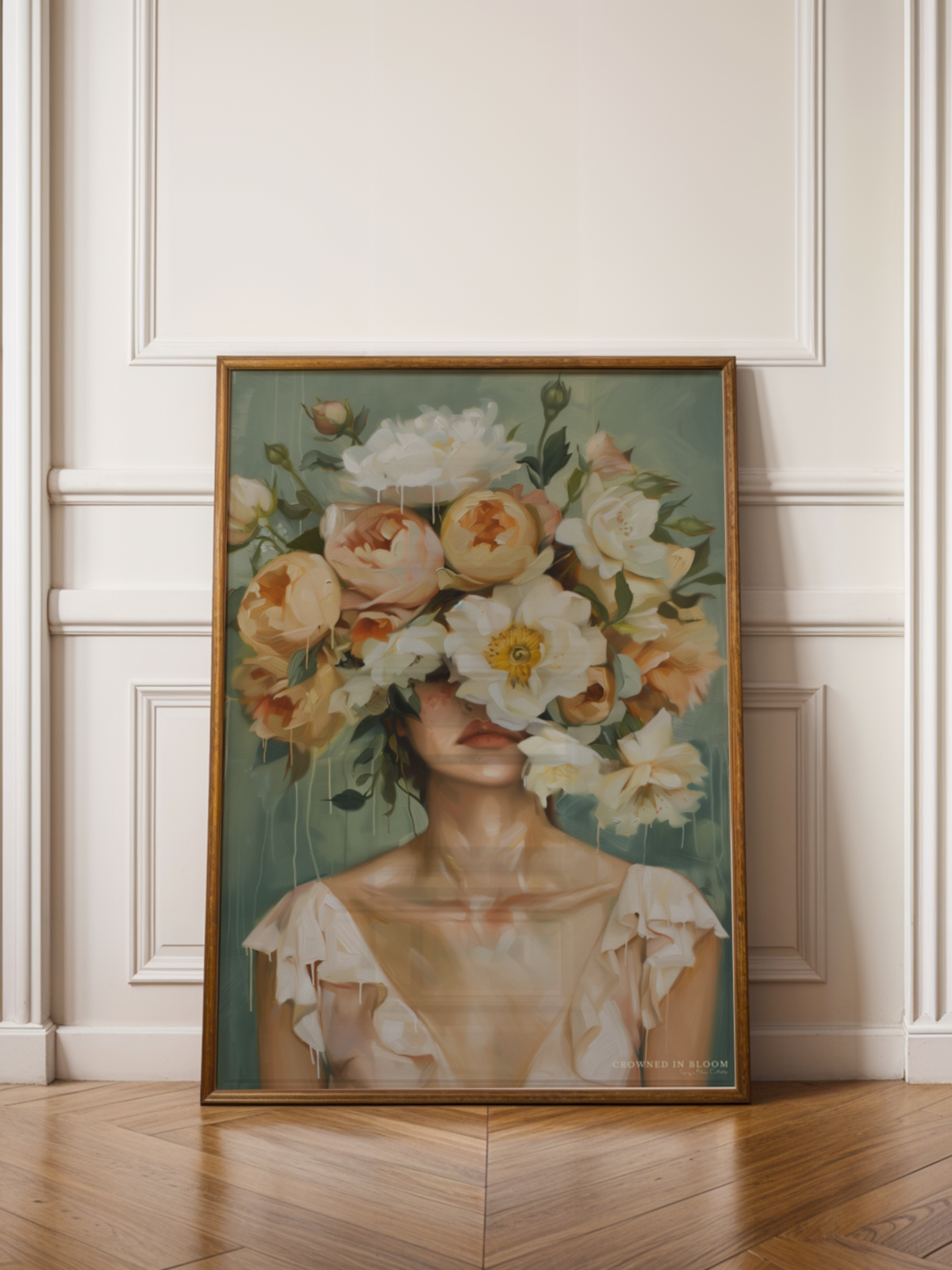 Crowned in Bloom Poster