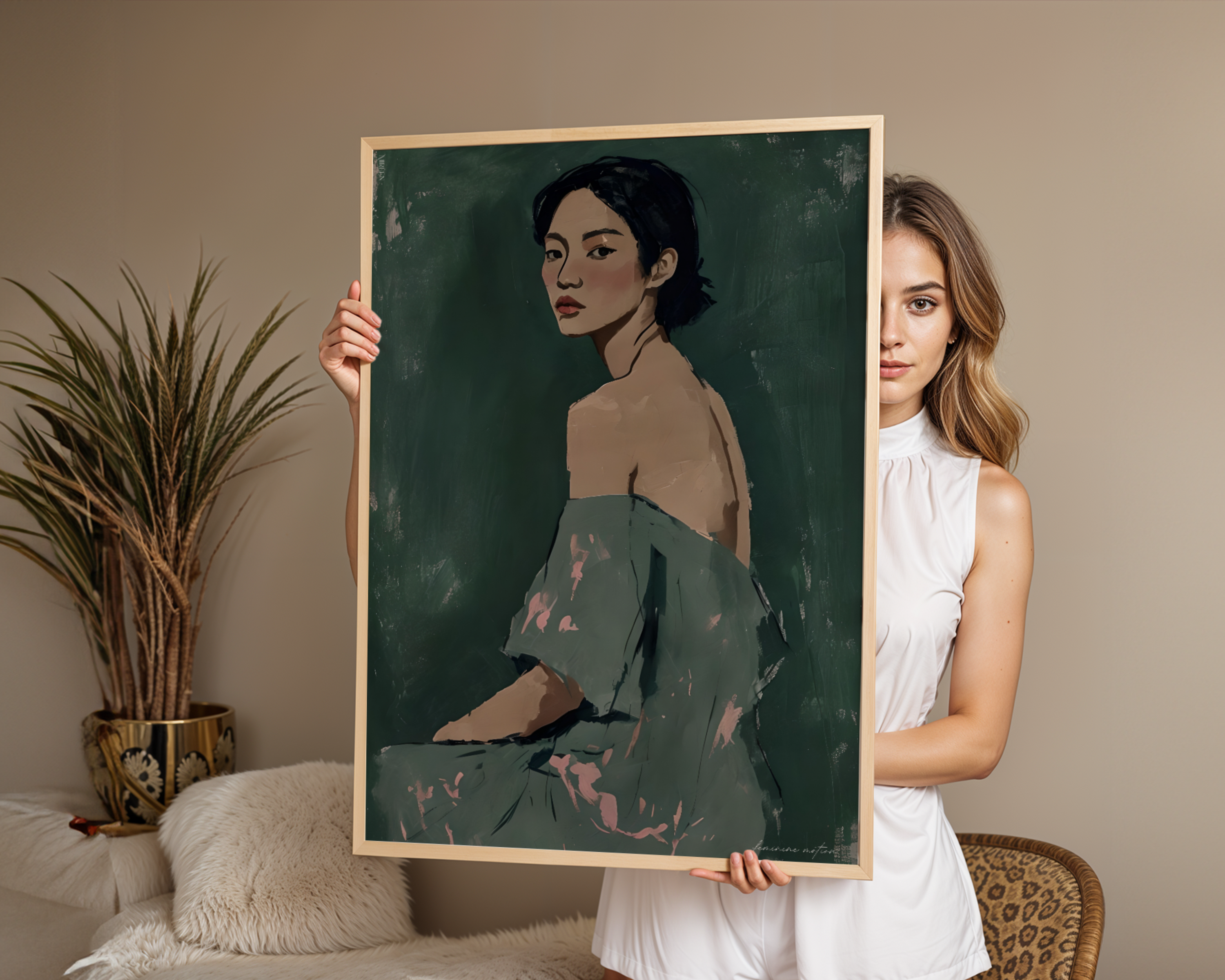 Feminine Motion NO.2 Print