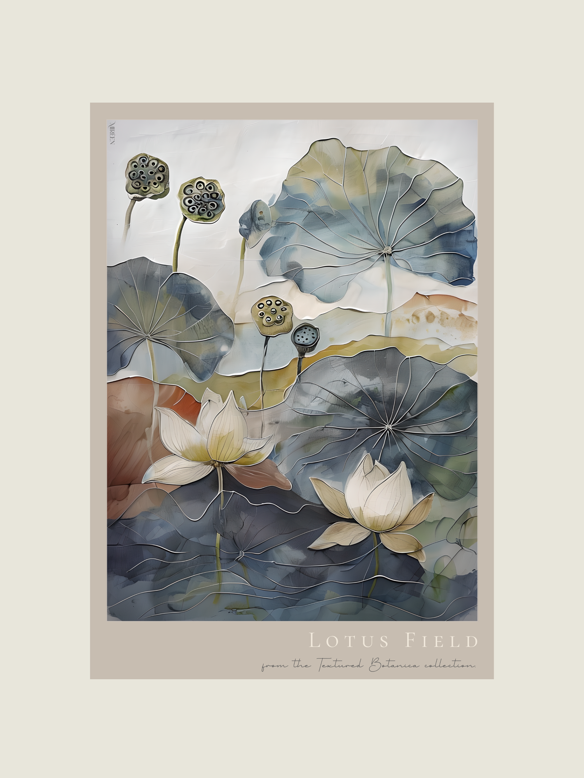 Lotus Field poster