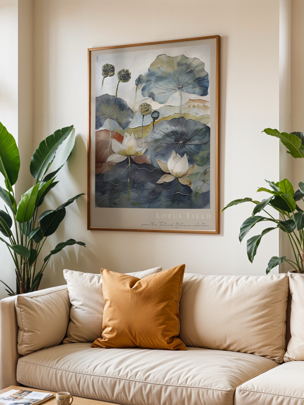Lotus Field Print
