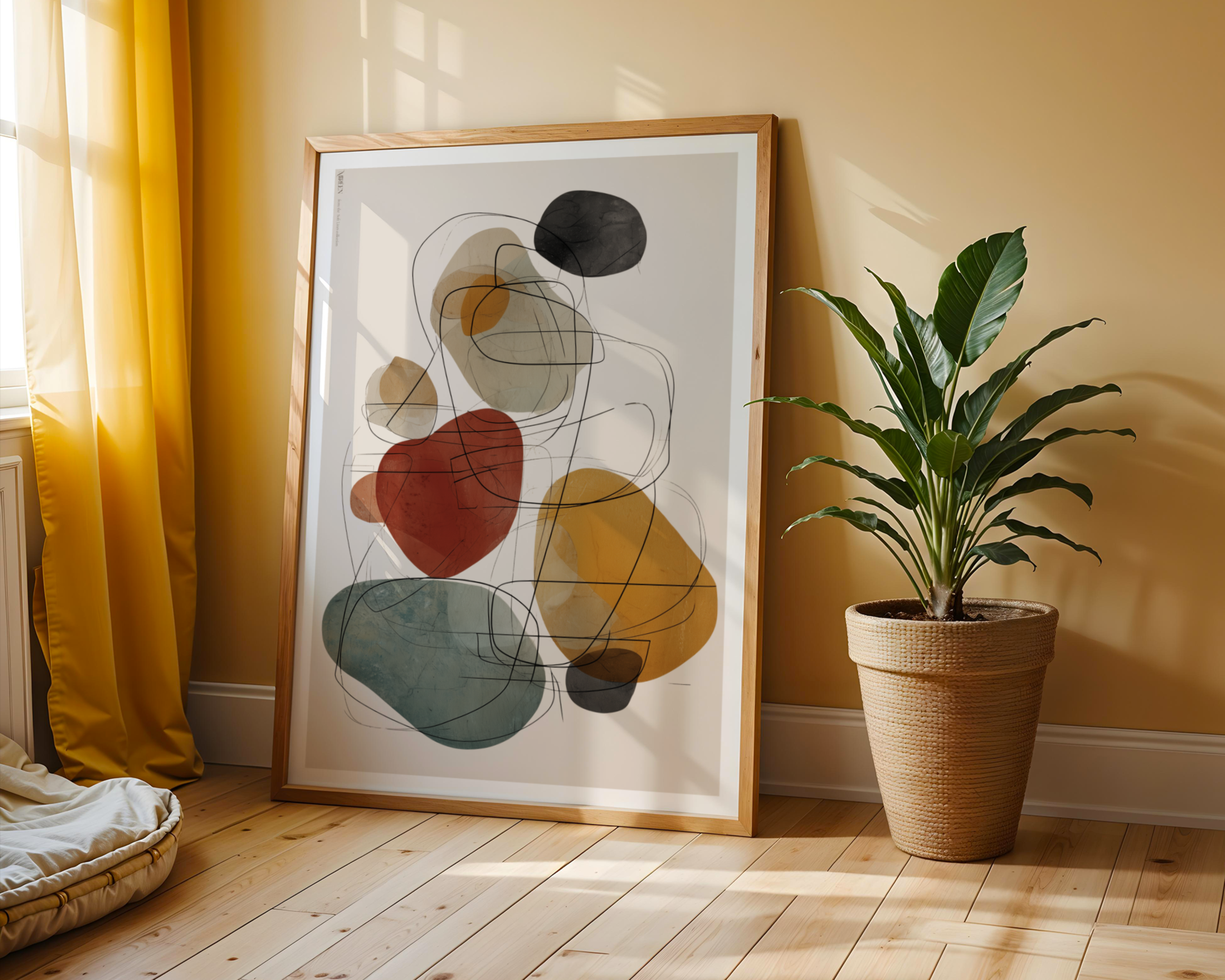 Soft Lines NO.3 Print
