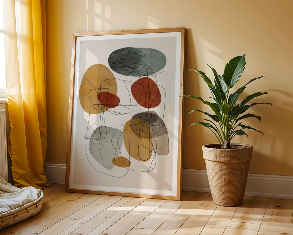 Soft Lines NO.4 Print