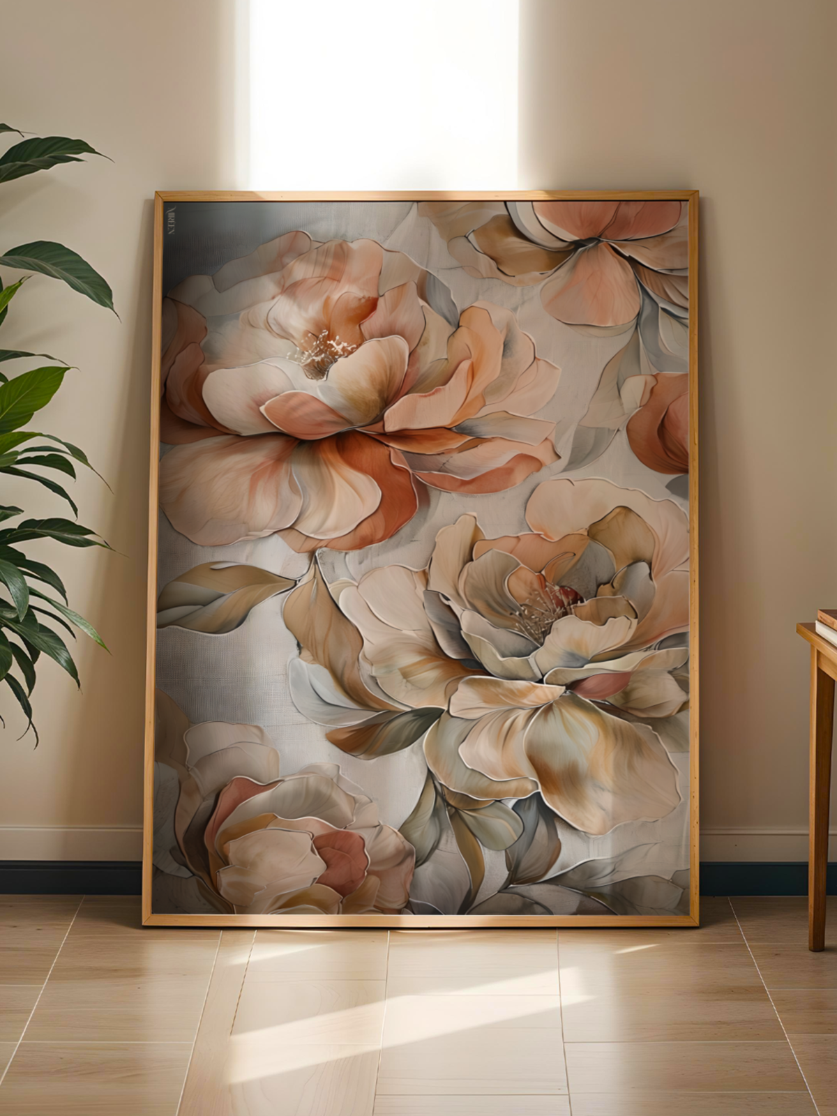 Velvet bloom Print