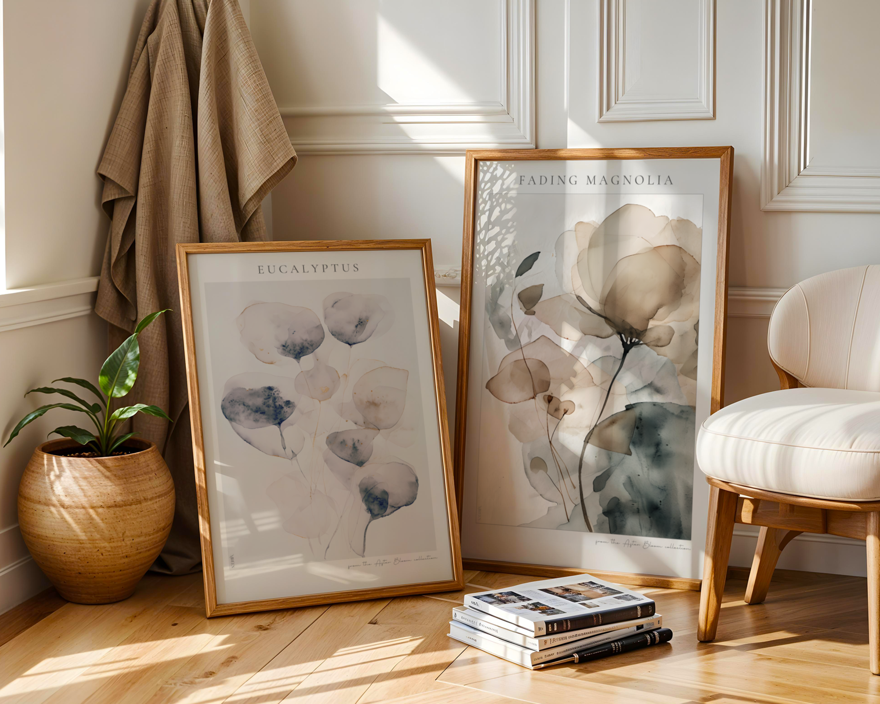 Fading Magnolia & Eucalyptus pairing