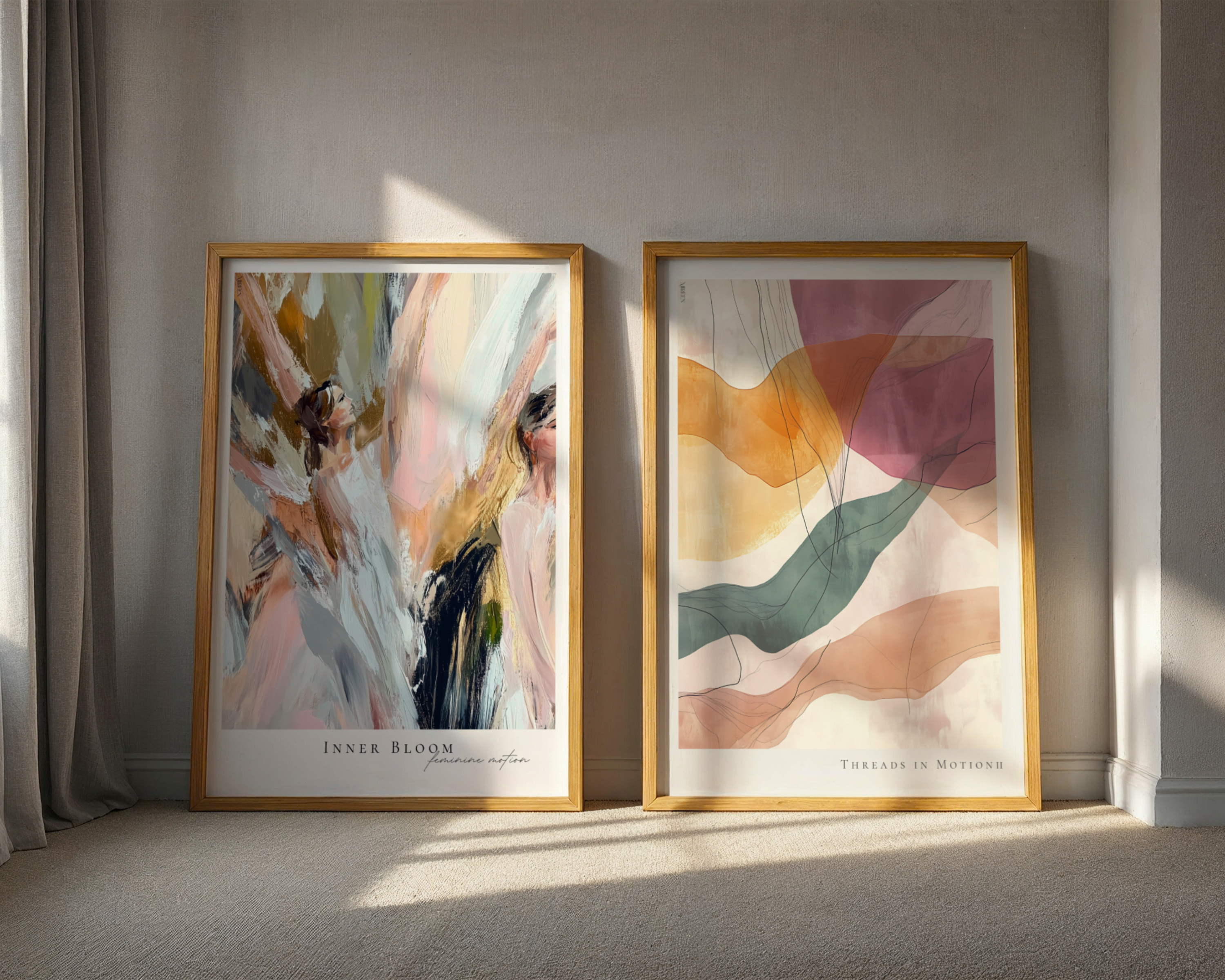 Threads in motion & Inner bloom pairing