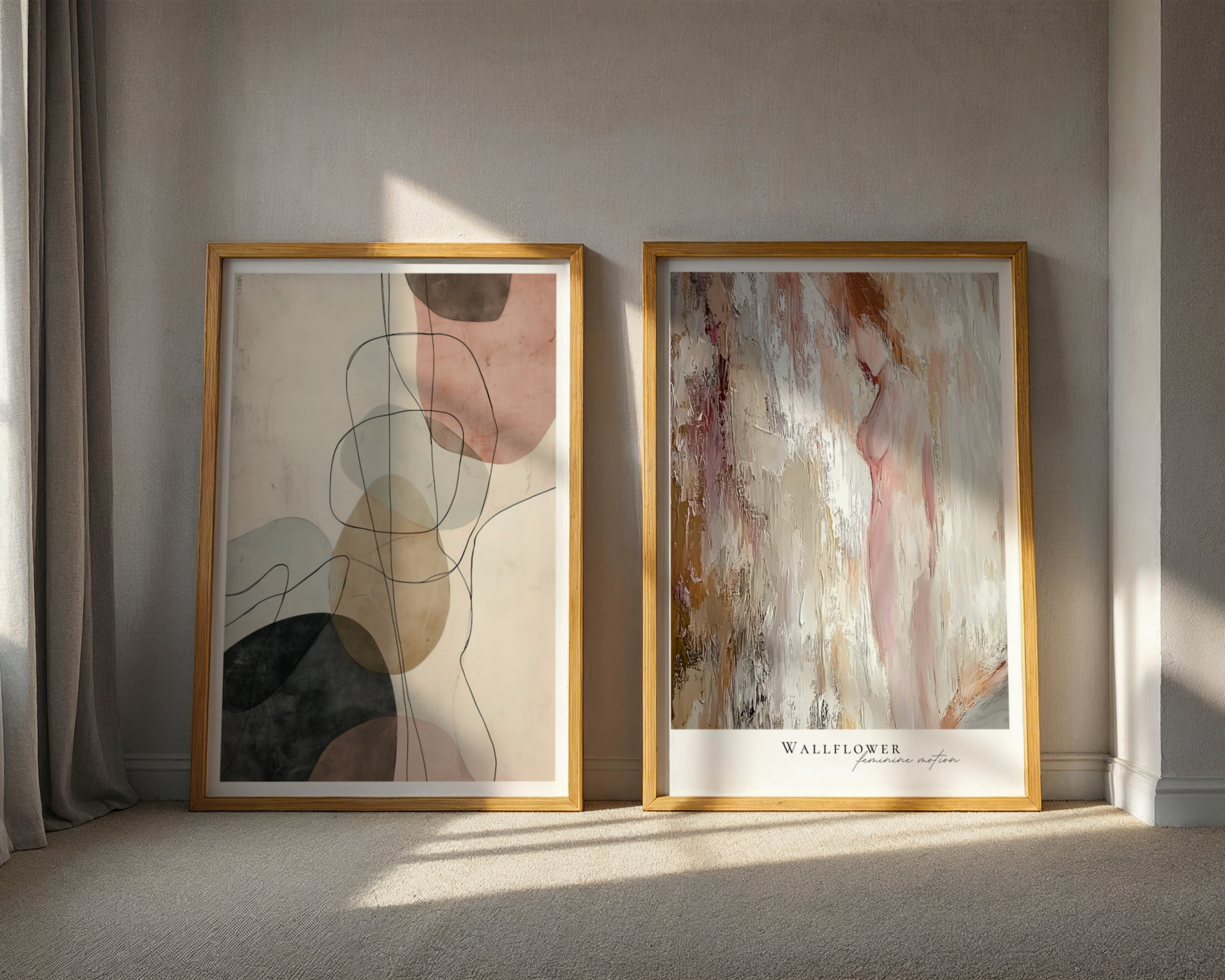 Soft lines & Wallflower pairing