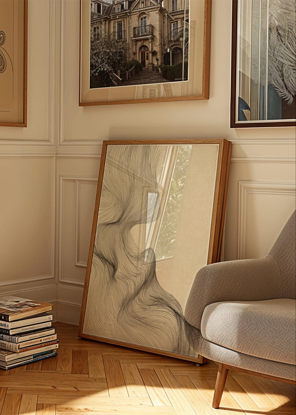 Fluid Contours No.1 Print