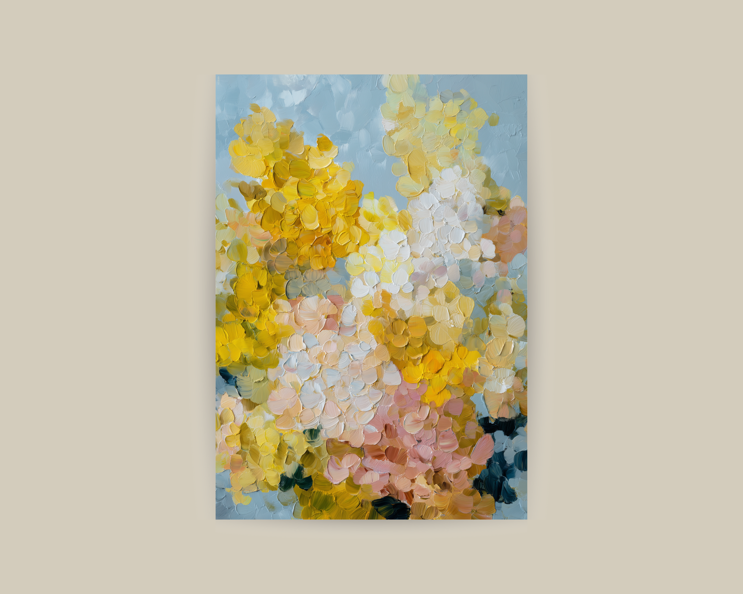 Soft Bloom Field Print