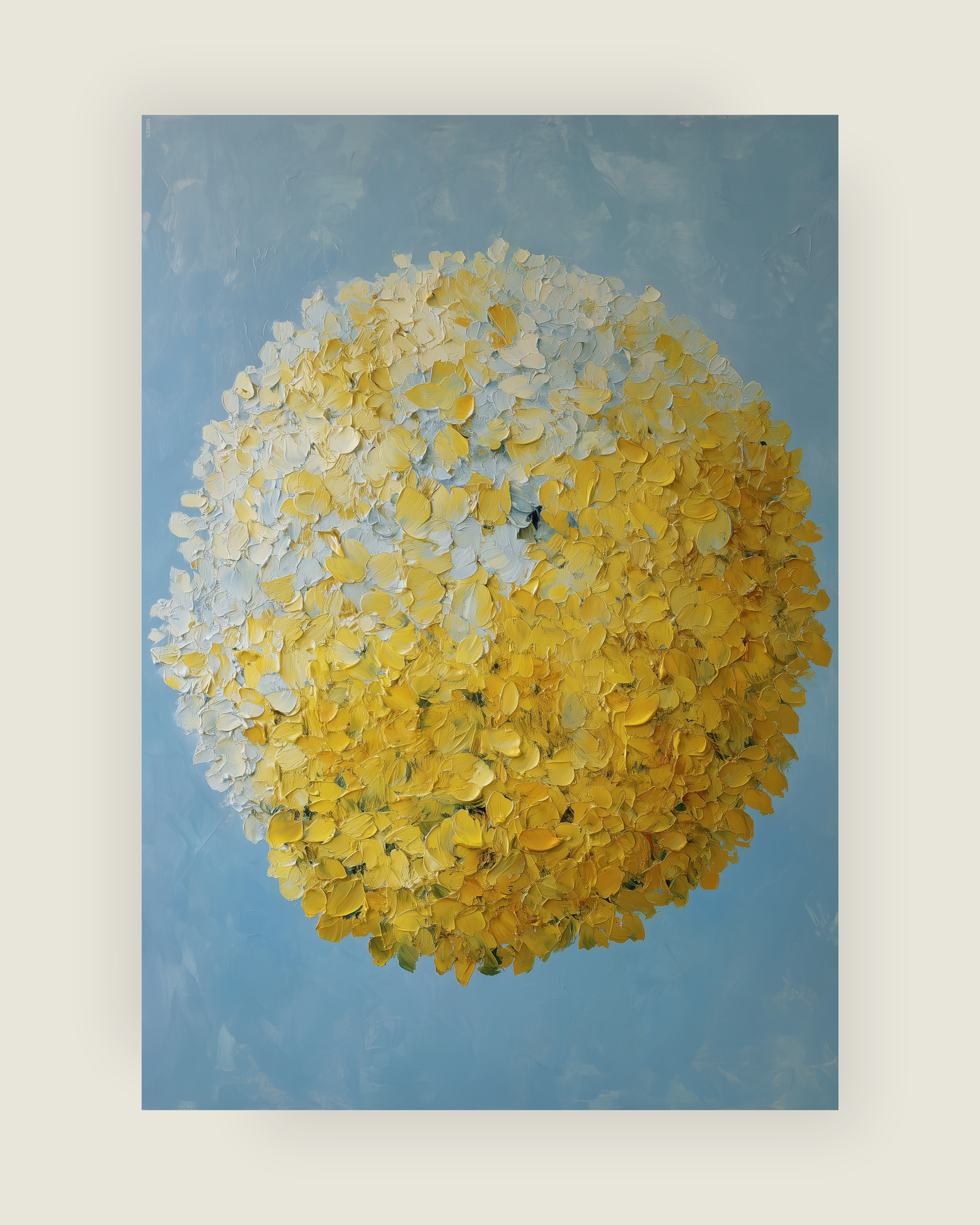 Golden Bloom Poster