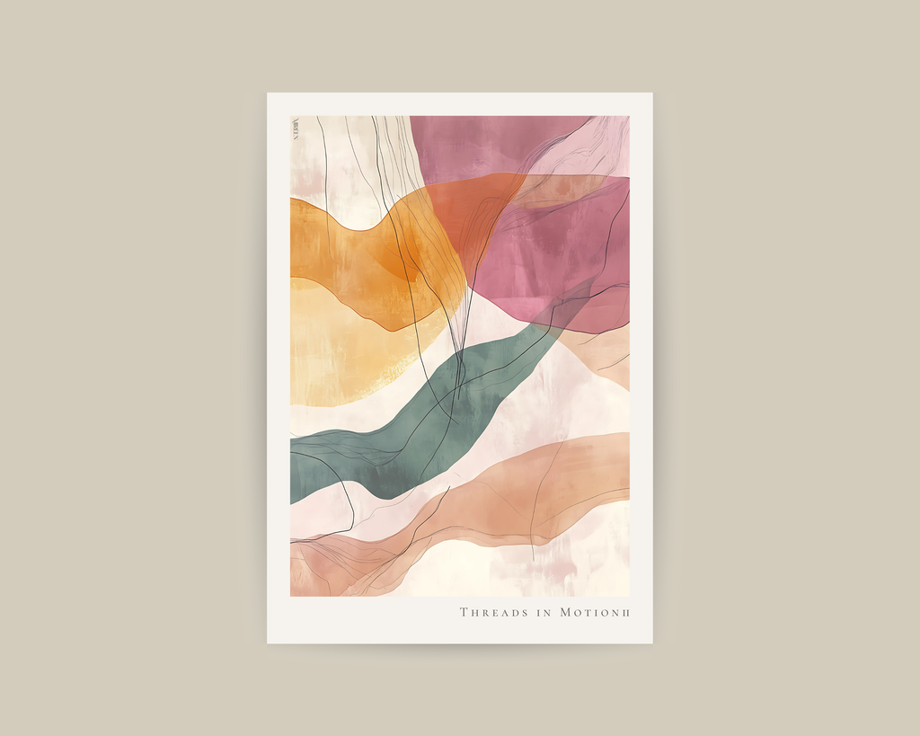Threads in motion II poster