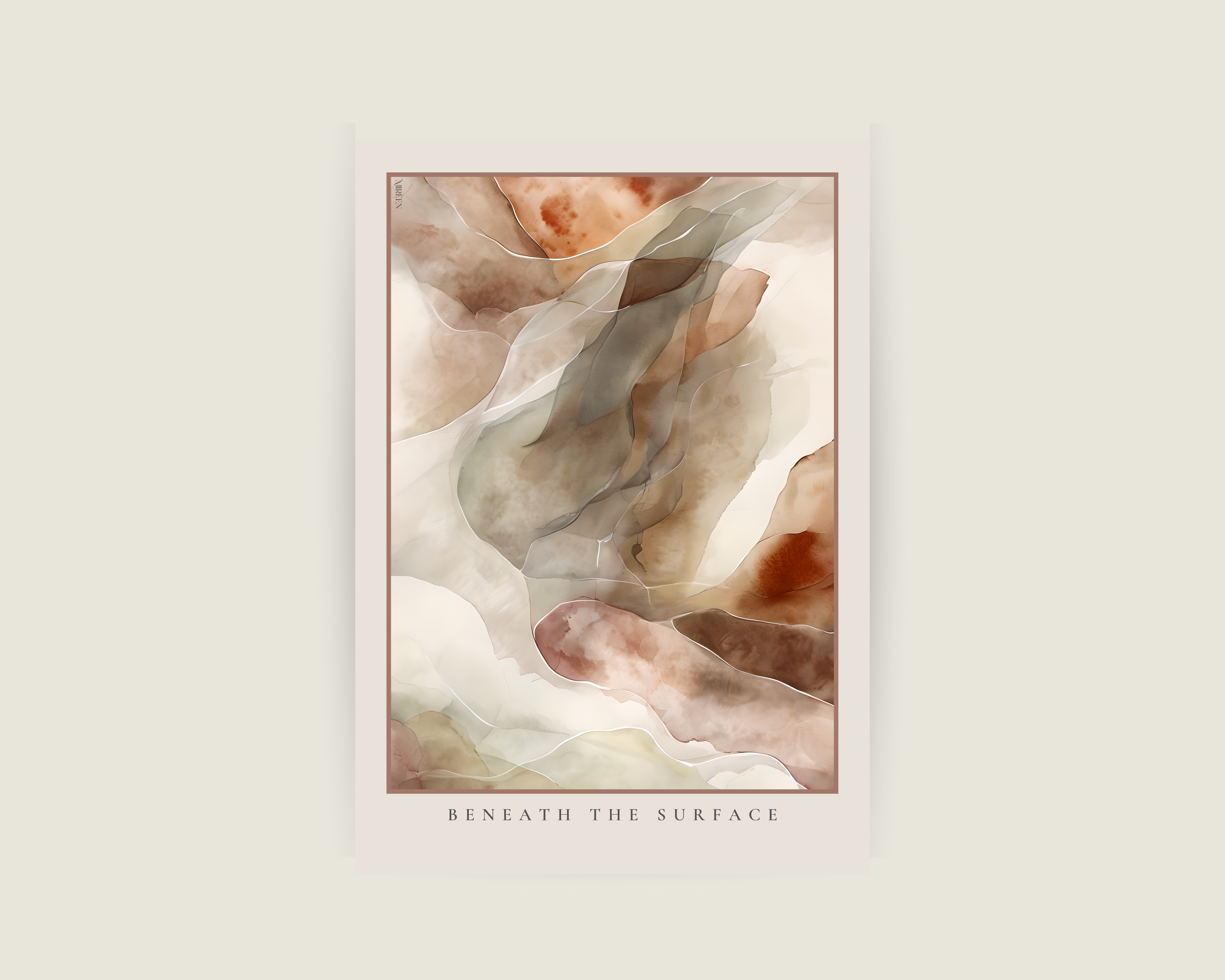 Beneath the Surface II Print