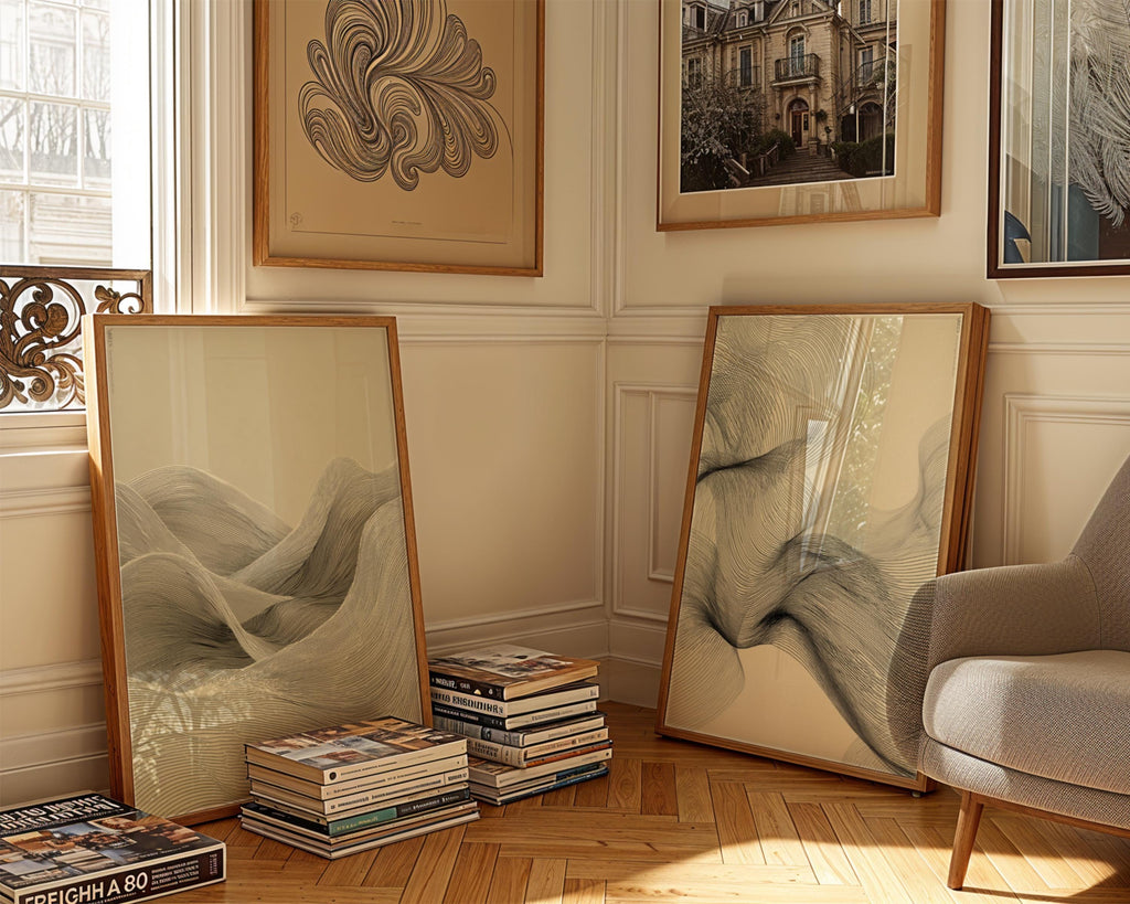 Fluid Contours No.4 Print