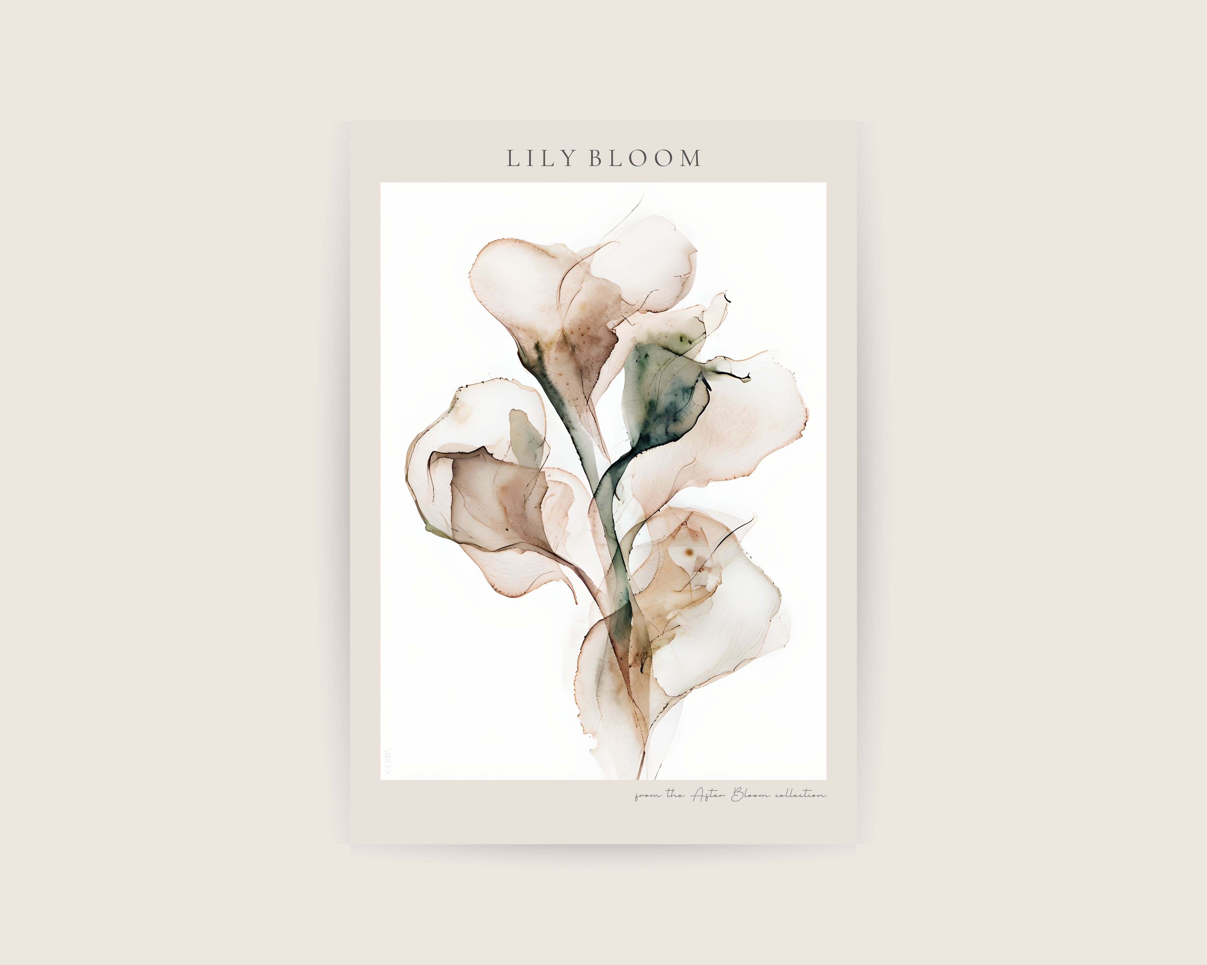 Liliy Bloom Print