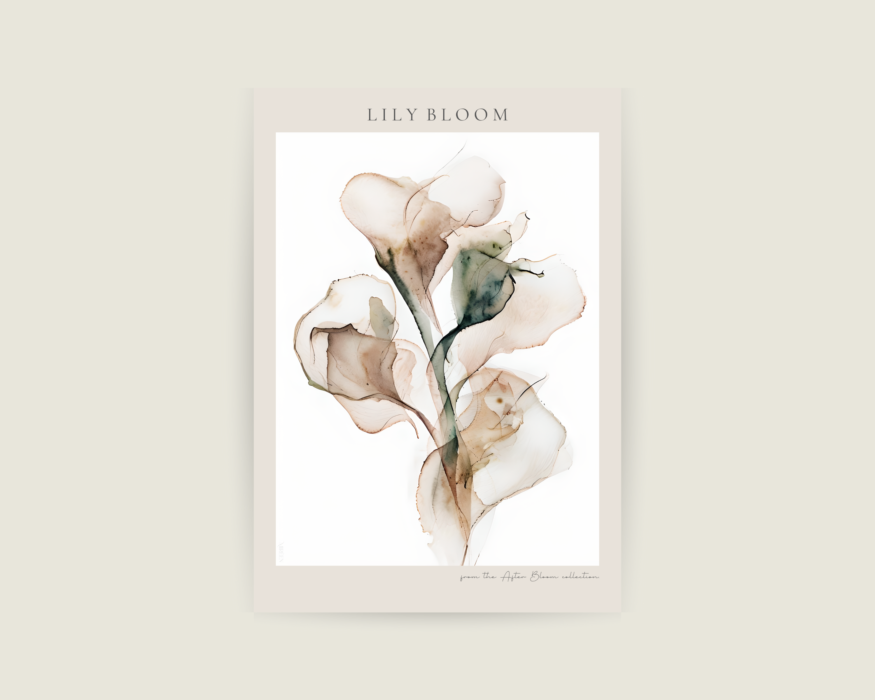 Liliy Bloom Print