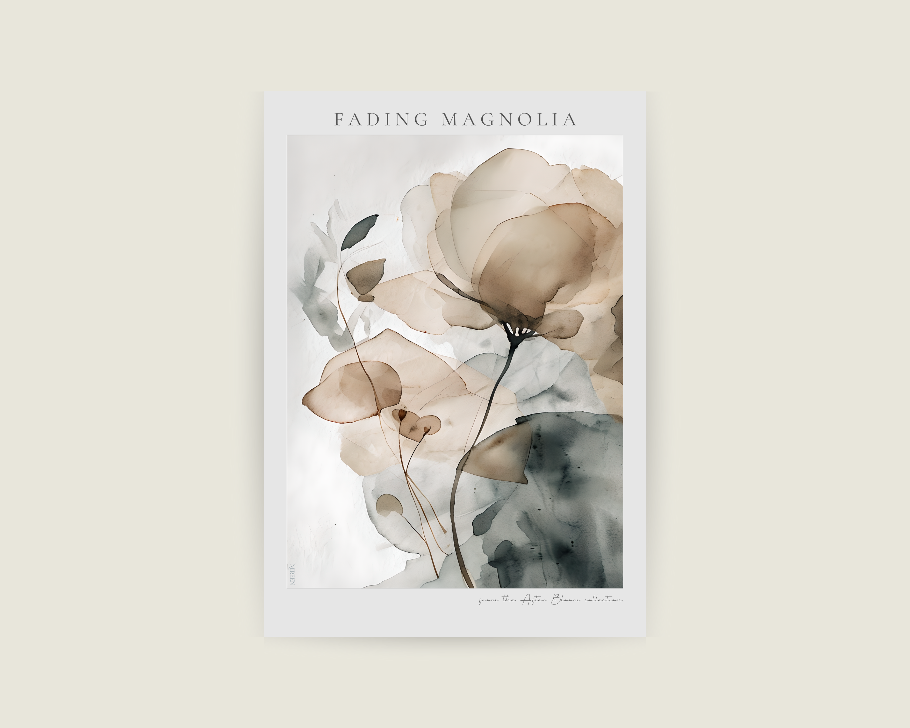 Fading Magnolia Print