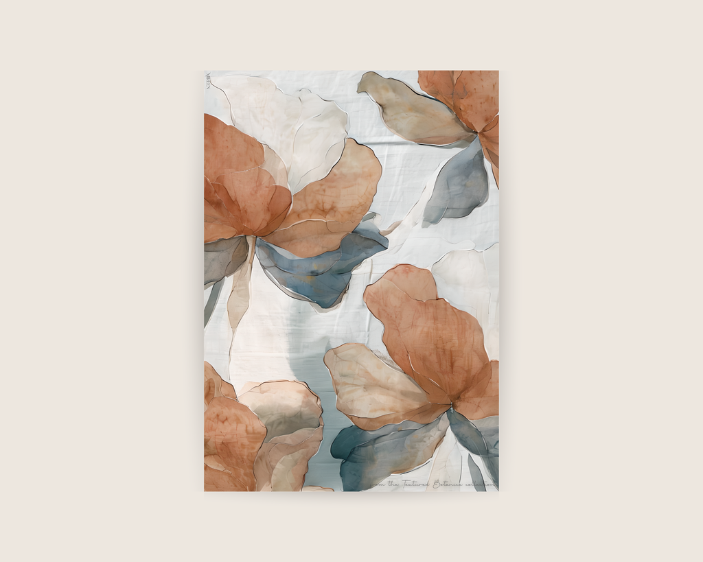 Rust Peonies II Print