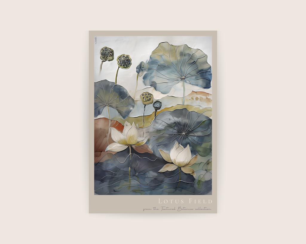 Lotus Field Print