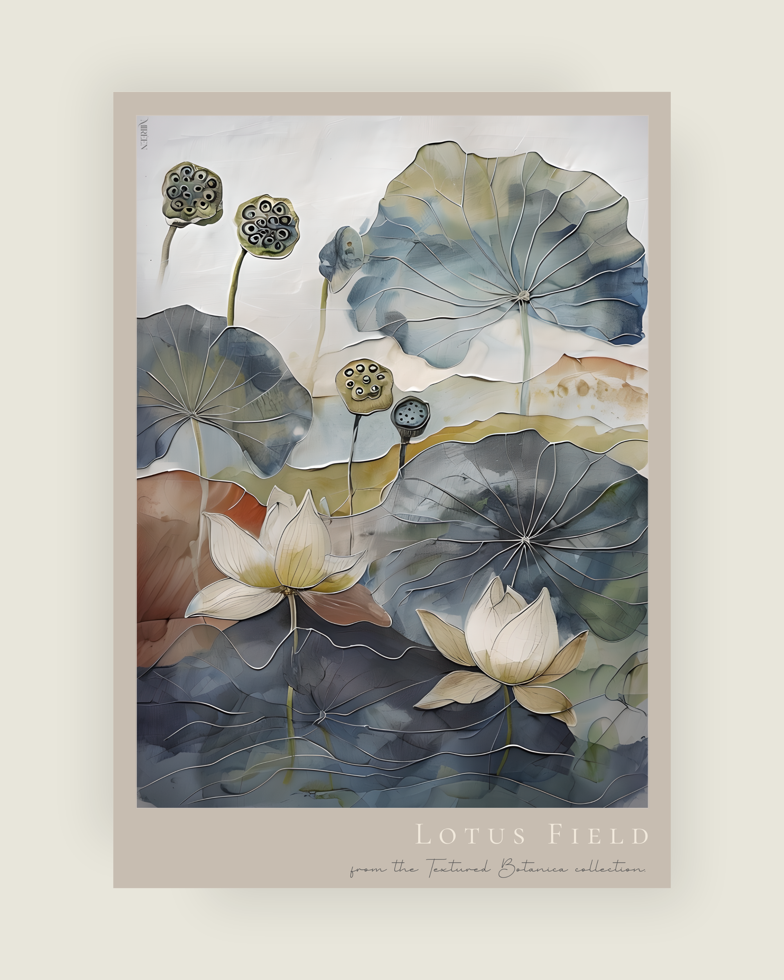 Lotus Field poster