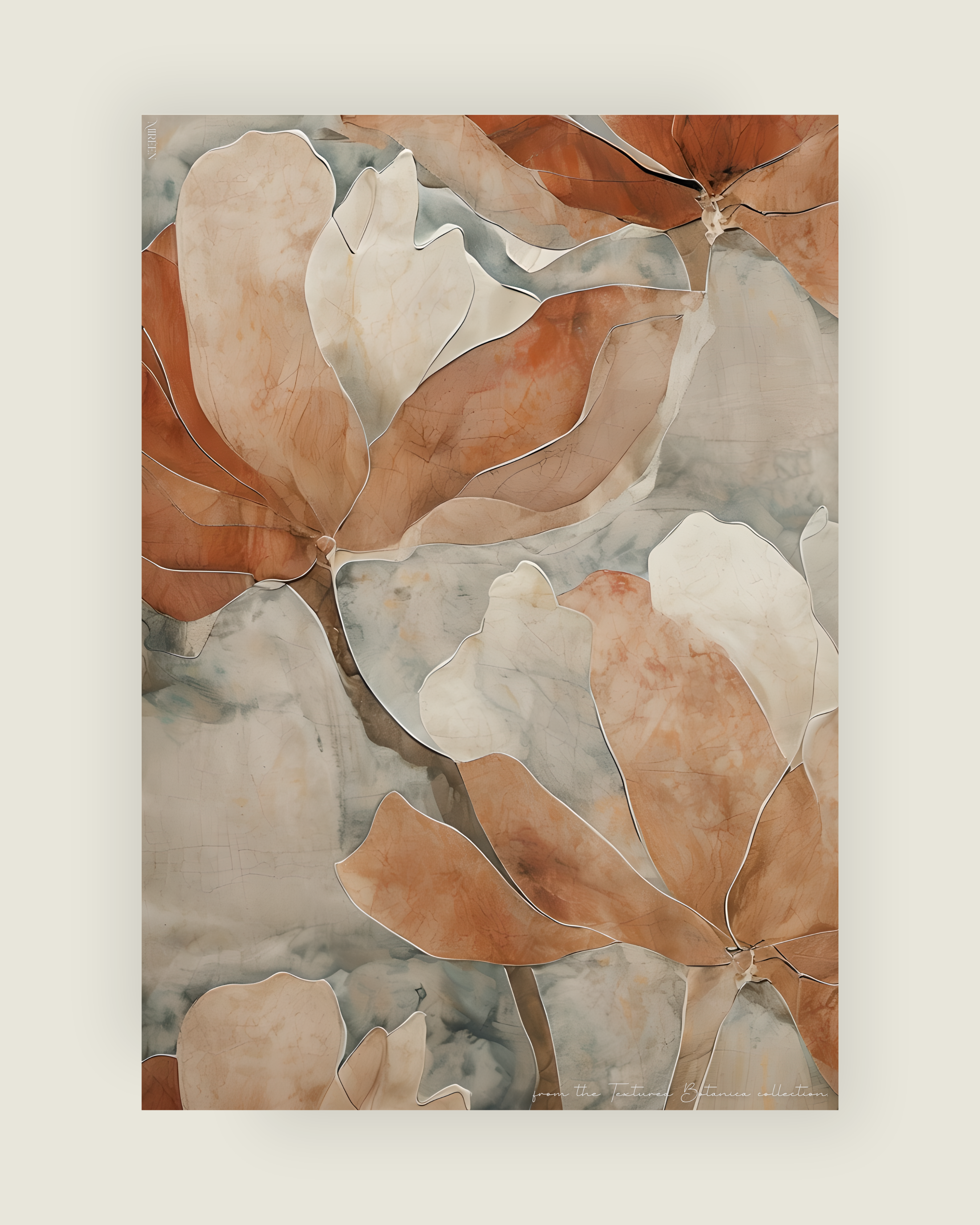 Textured Botanica II Posterpaket
