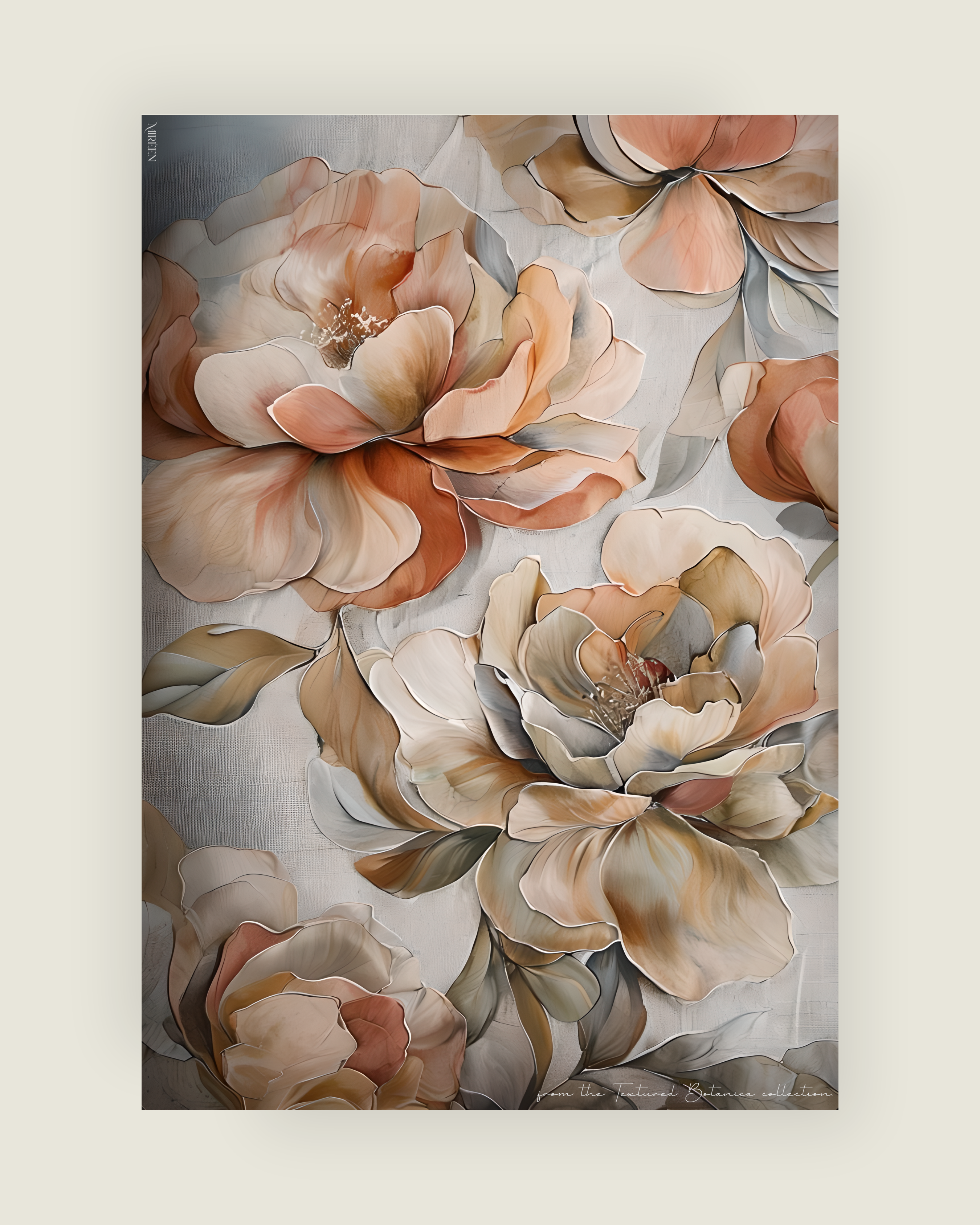 Textured Botanica Posterpaket