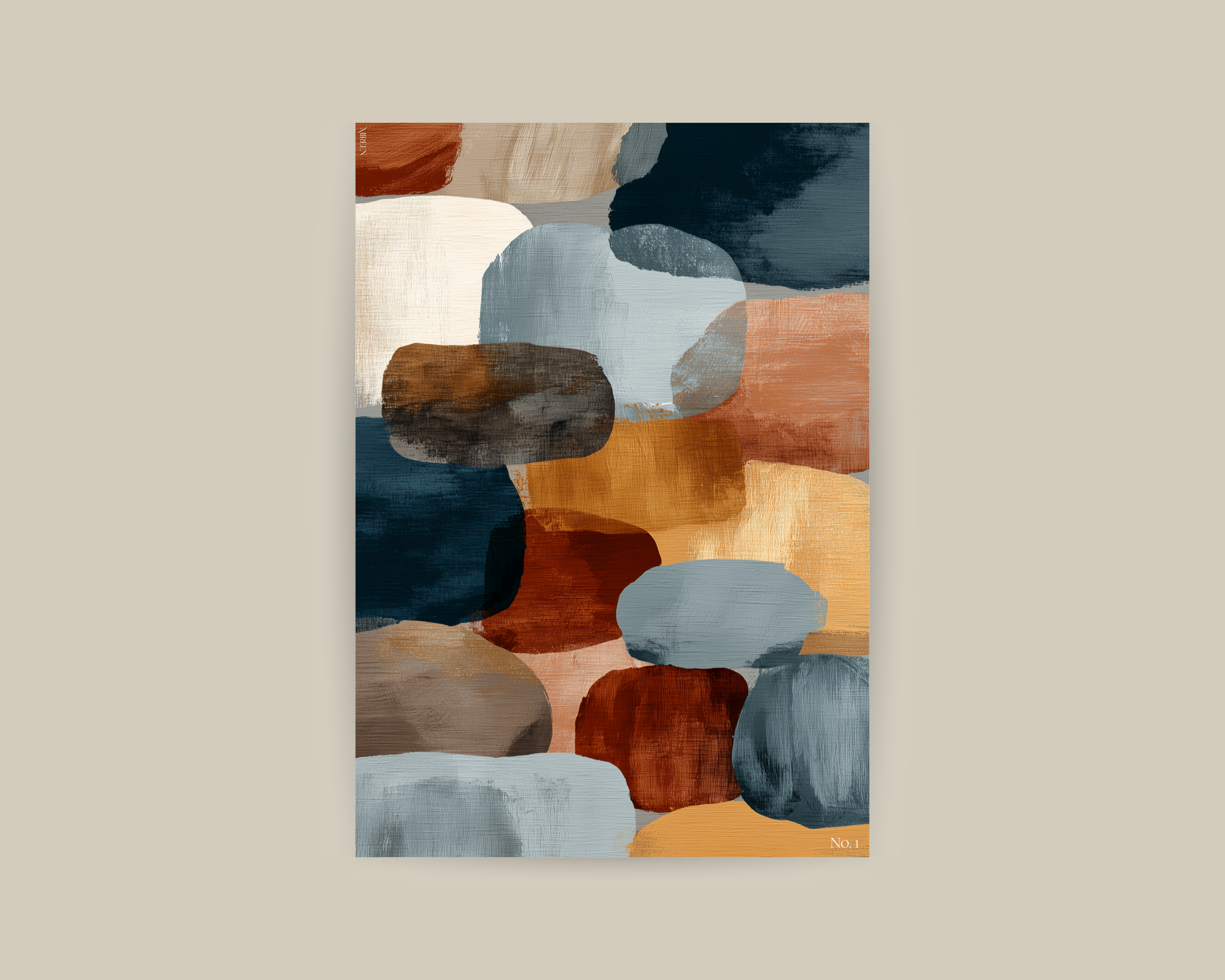Soft Structures NO.1 poster