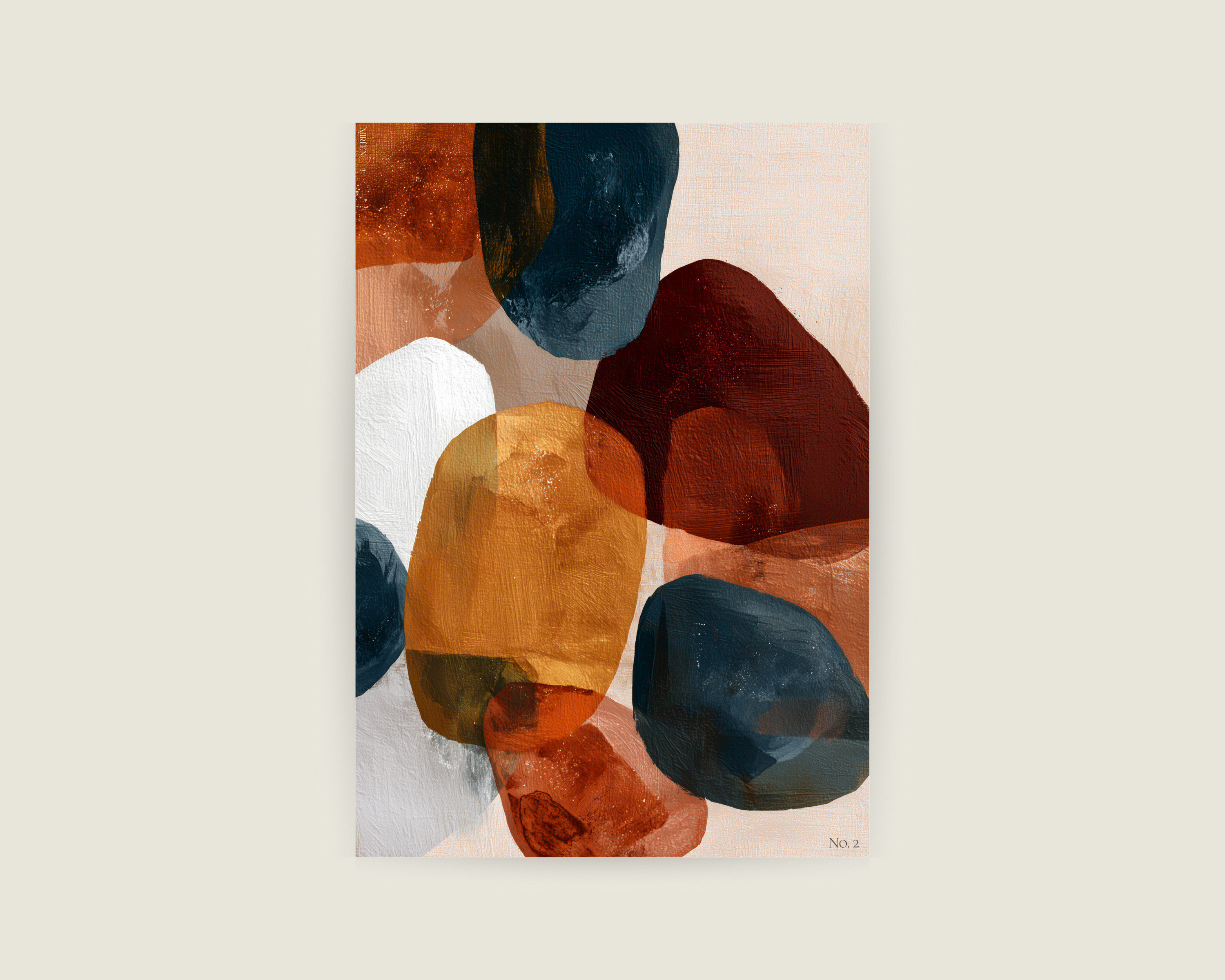 Soft Structures NO.2 poster