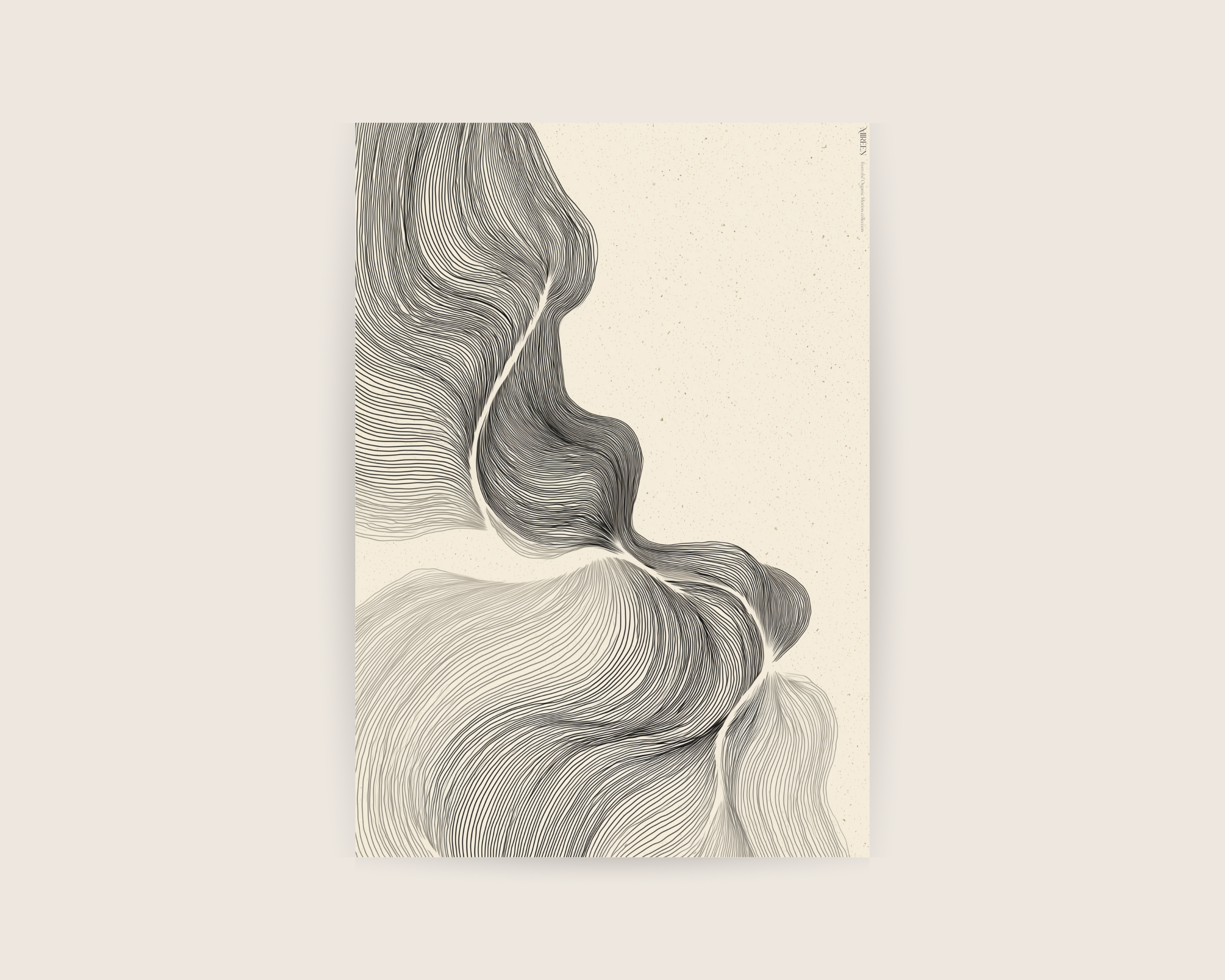 Fluid Contours No.3 Print