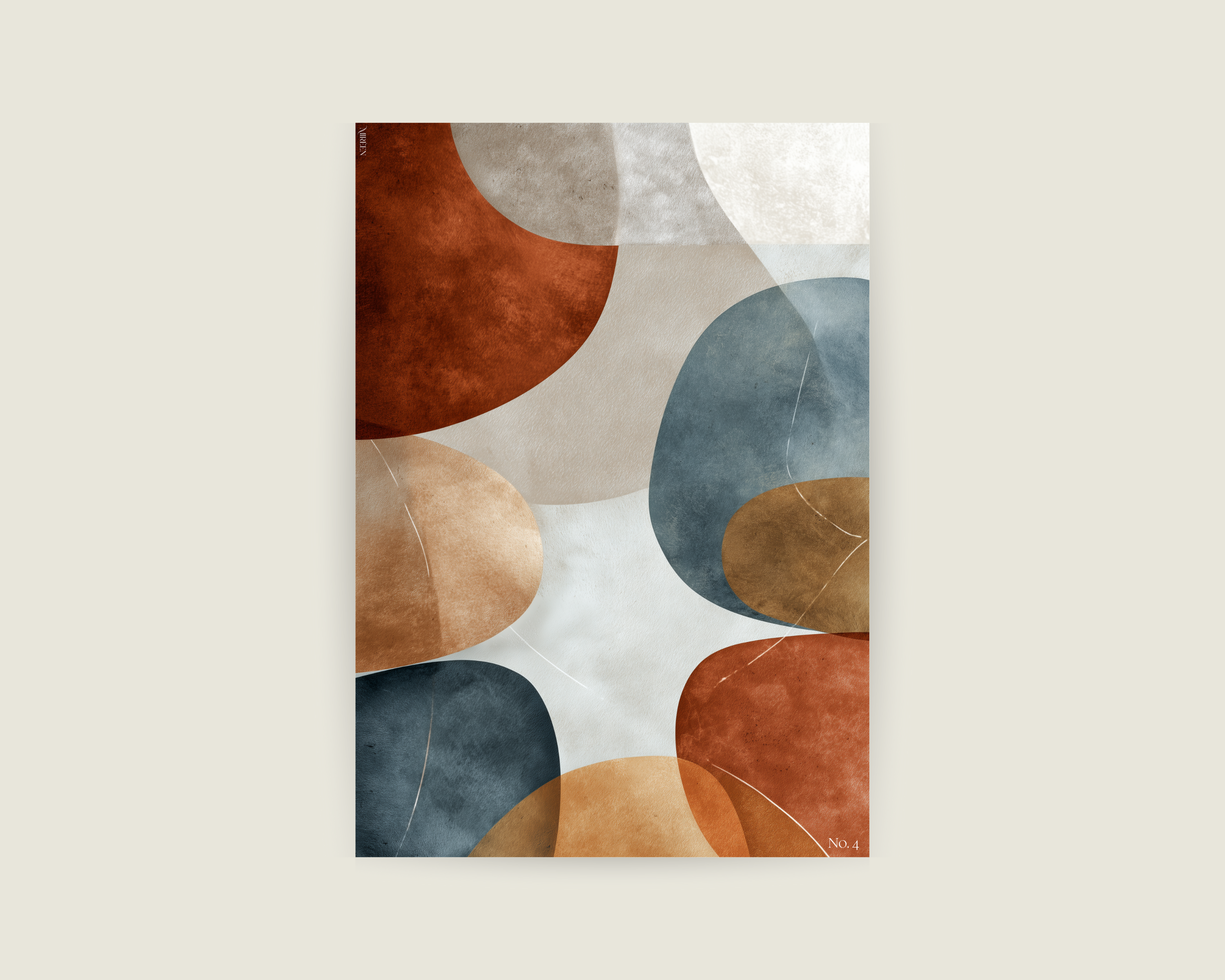 Soft Structures NO.4 poster