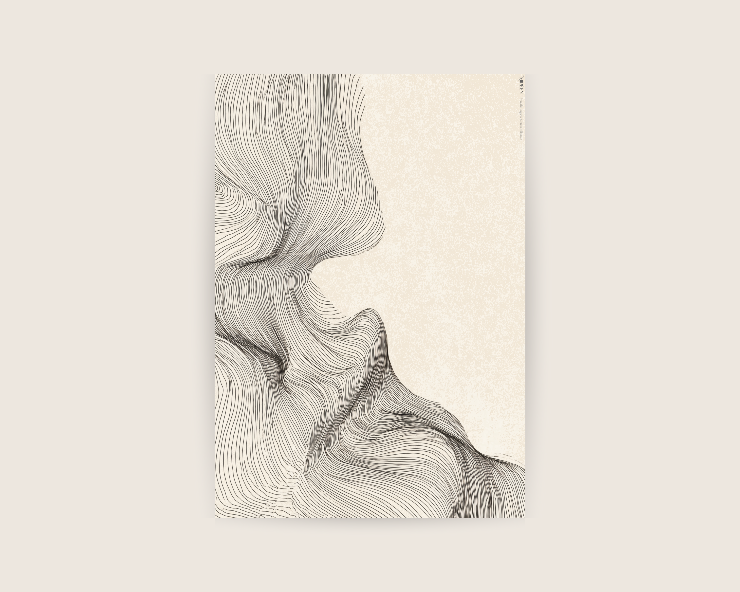 Fluid Contours No.1 Print