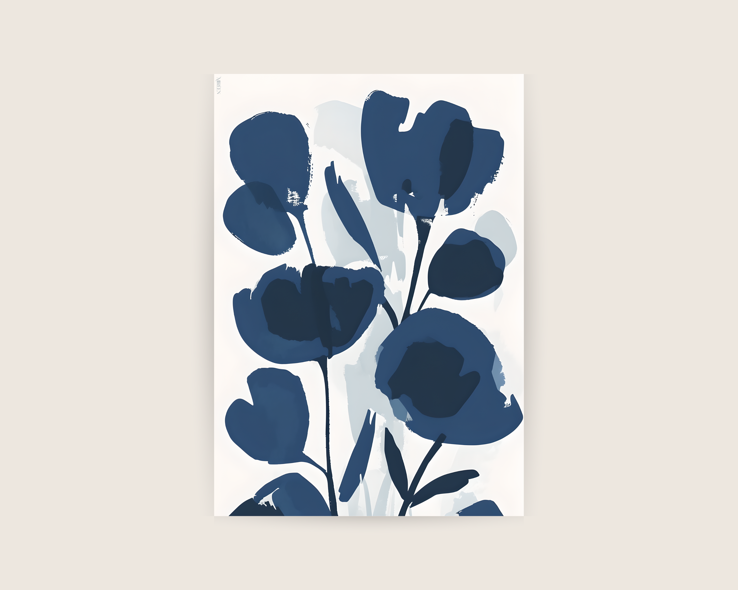 Nature in blue no.4 Print