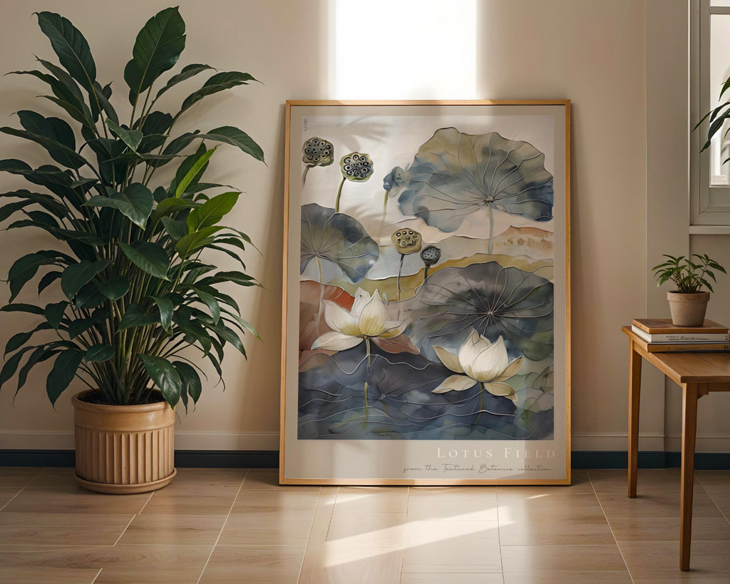 Lotus Field Print