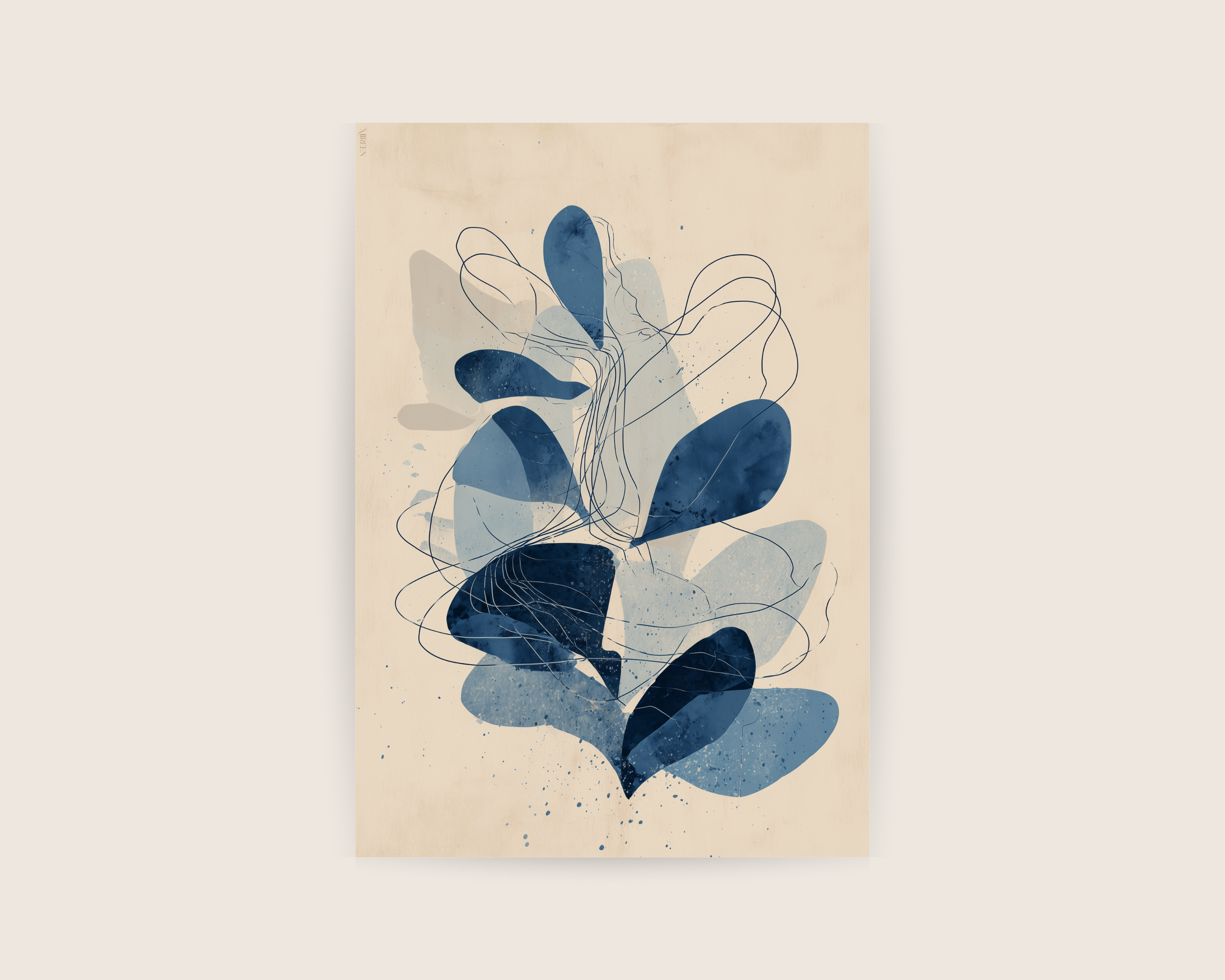 Nature in blue no.2 Print