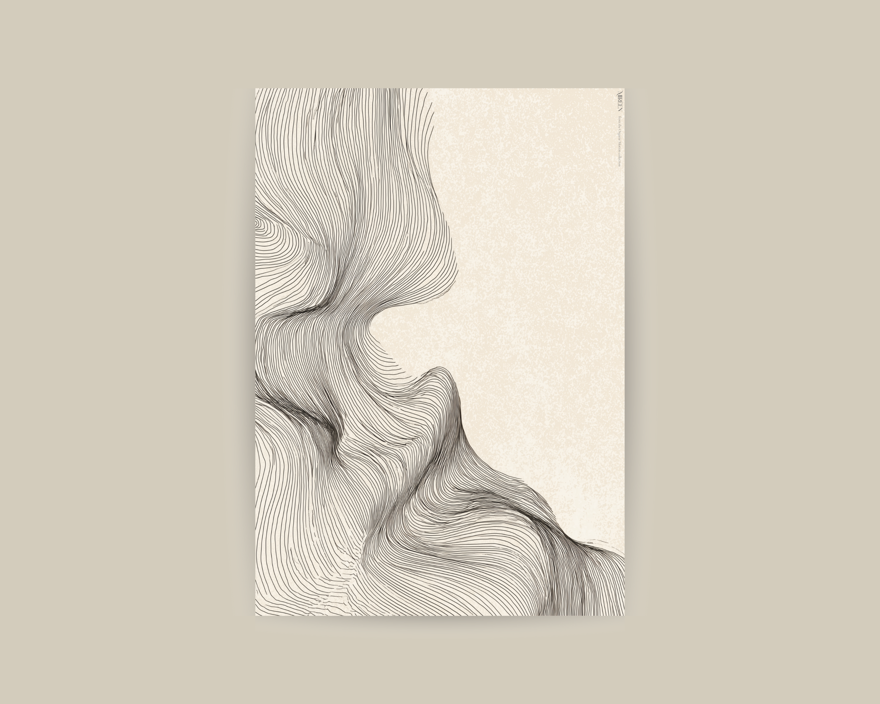 Fluid Contours NO.1 Print
