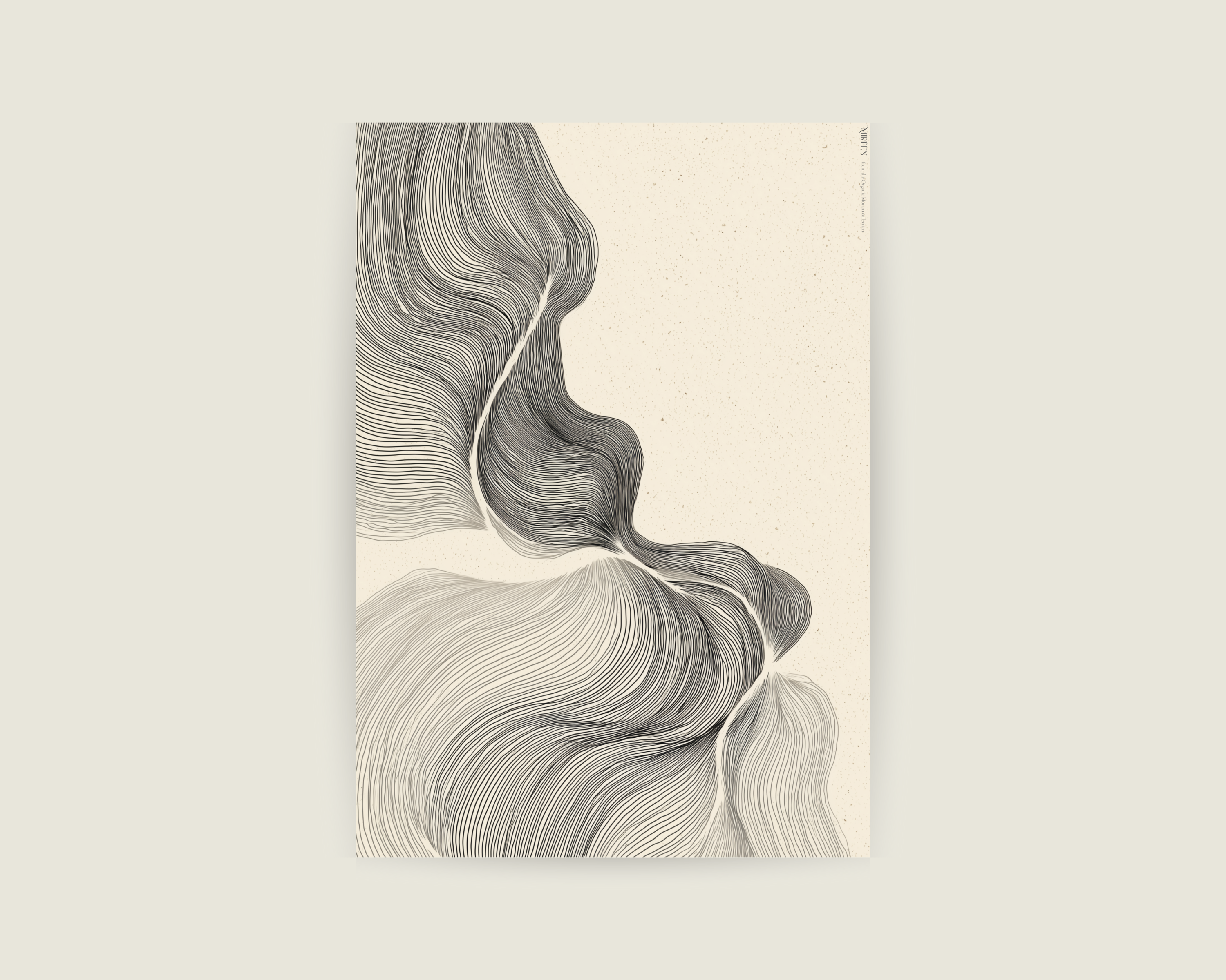 Fluid Contours No.3 Print