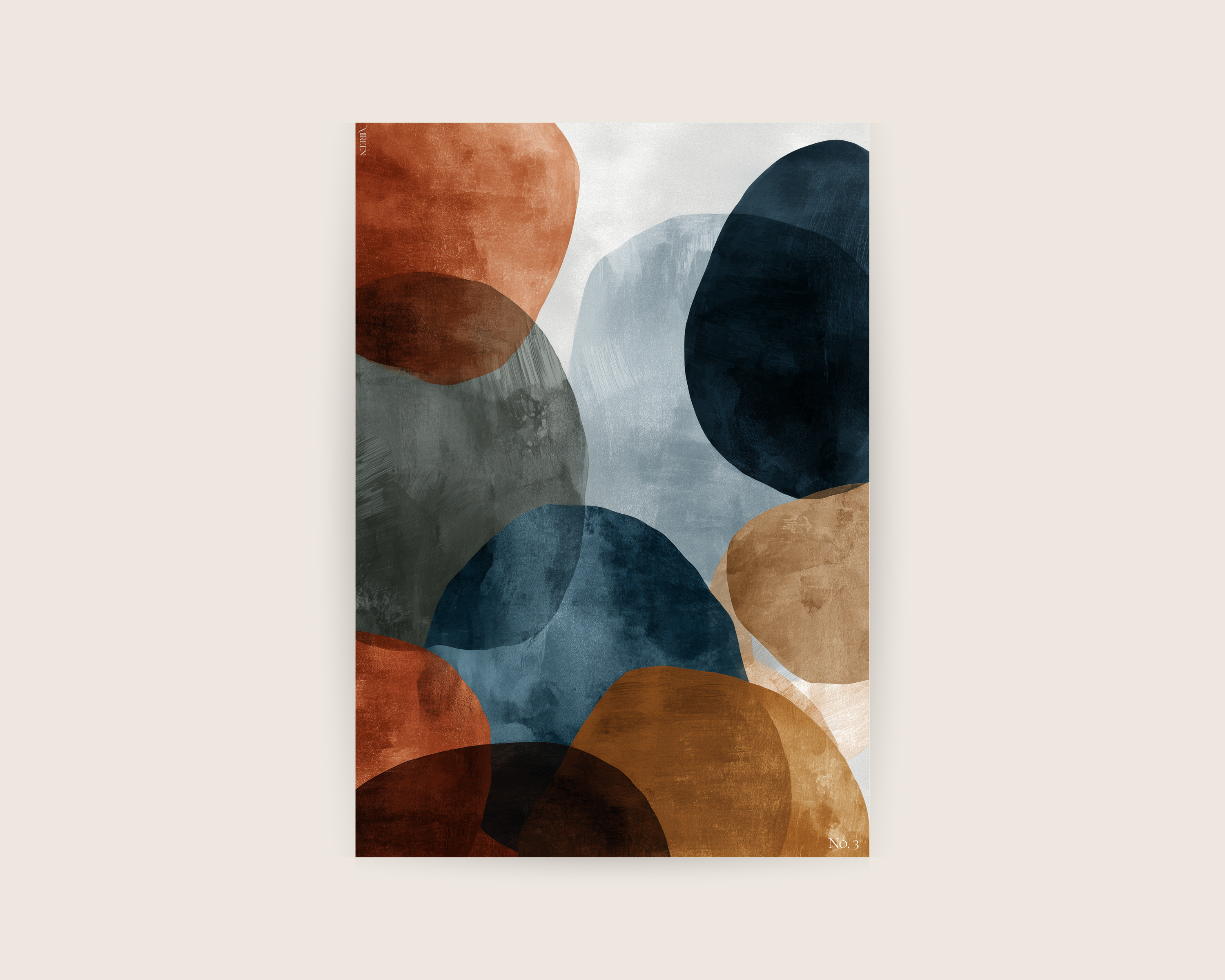 Soft Structures NO.3 Print